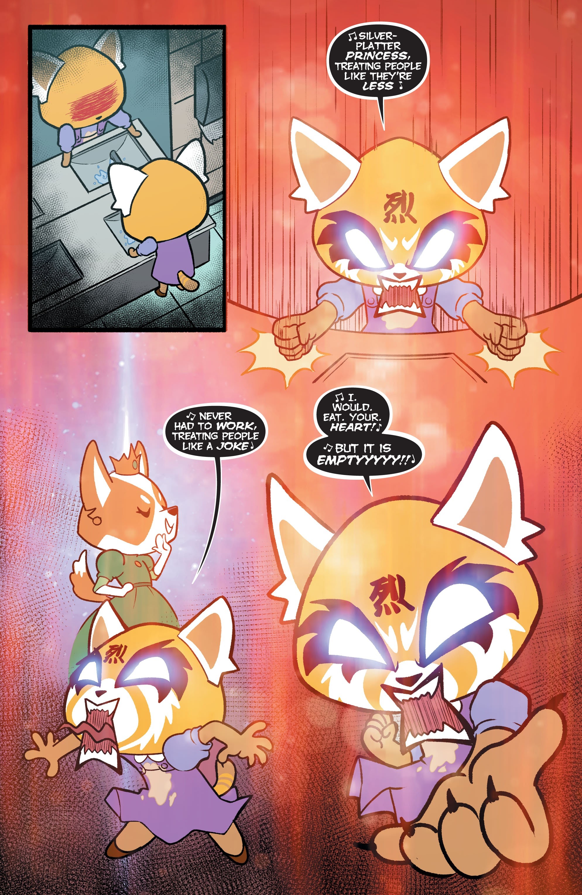 Read online Aggretsuko: Meet Her World comic -  Issue #3 - 18