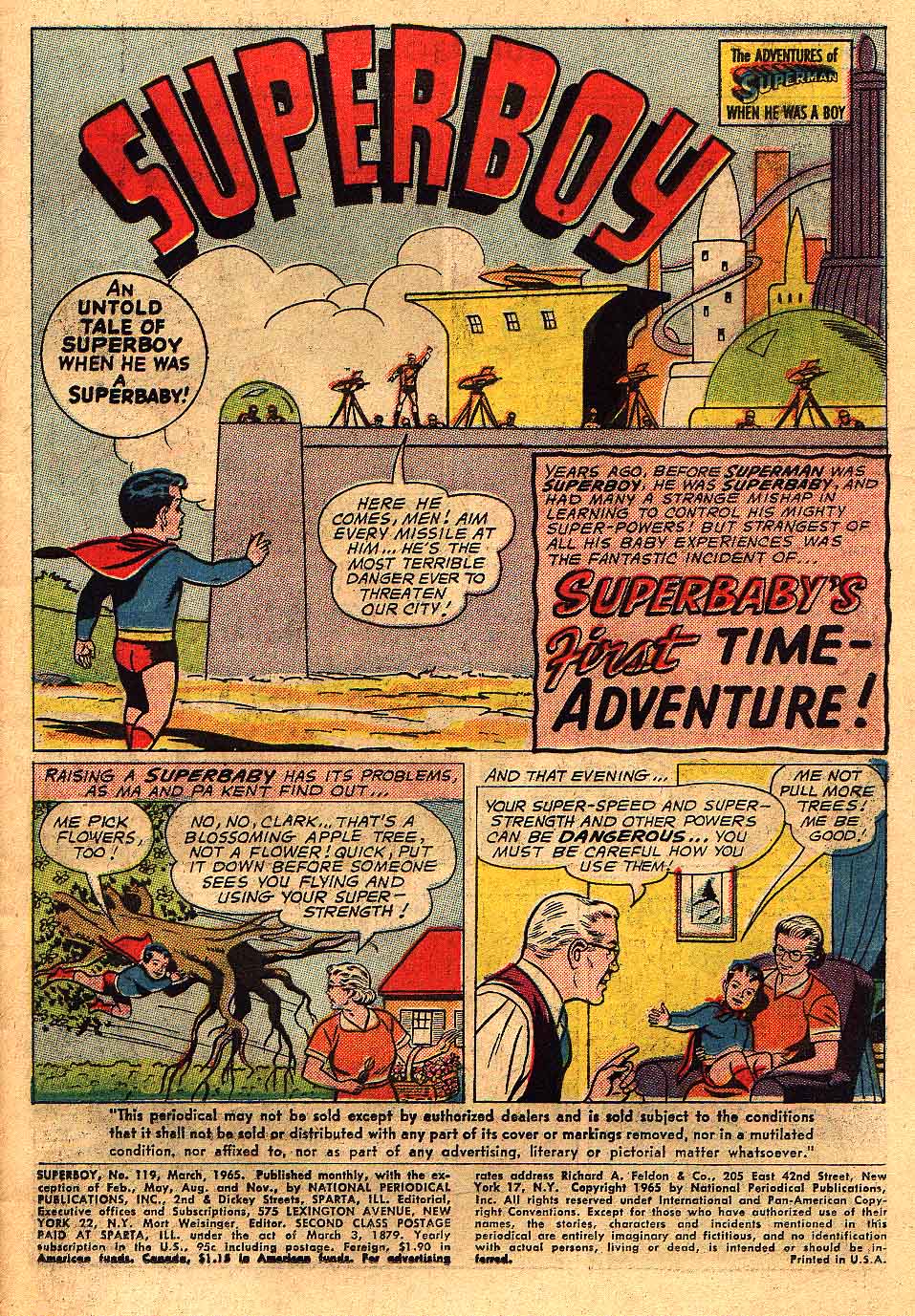 Superboy (1949) 119 Page 1