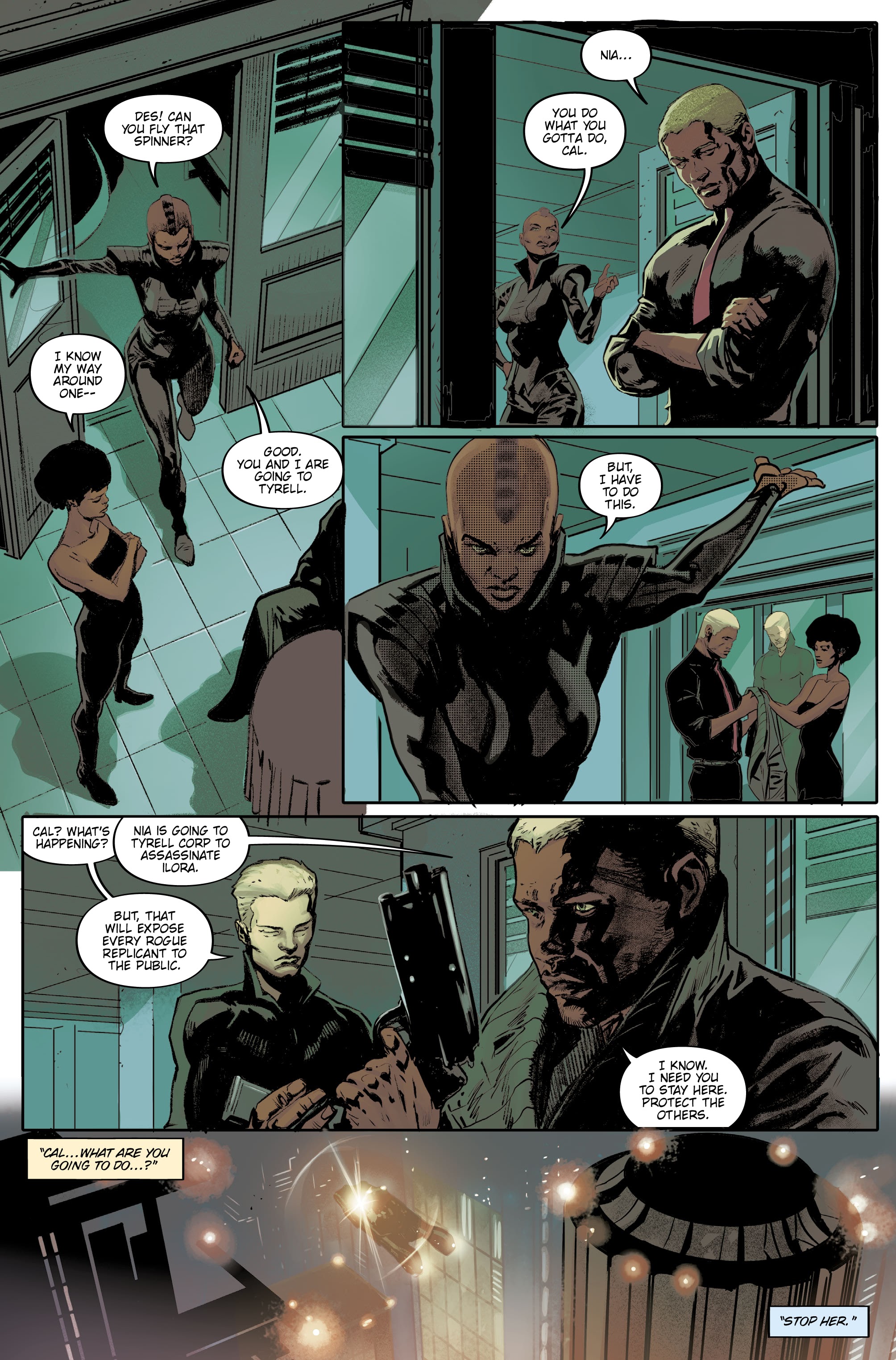 Read online Blade Runner Origins comic -  Issue #10 - 25