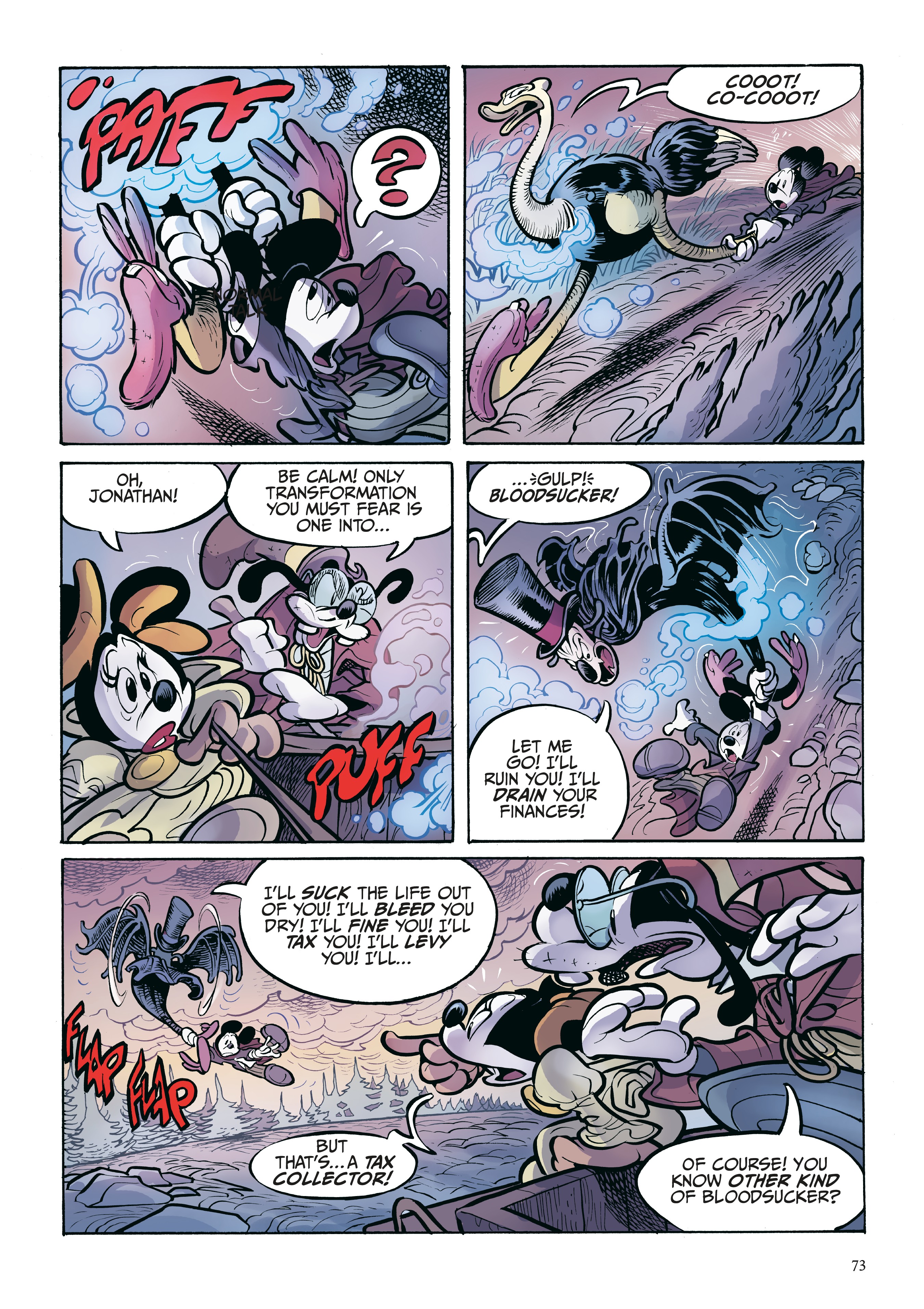 Read online Disney Dracula, Starring Mickey Mouse comic -  Issue # TPB - 73