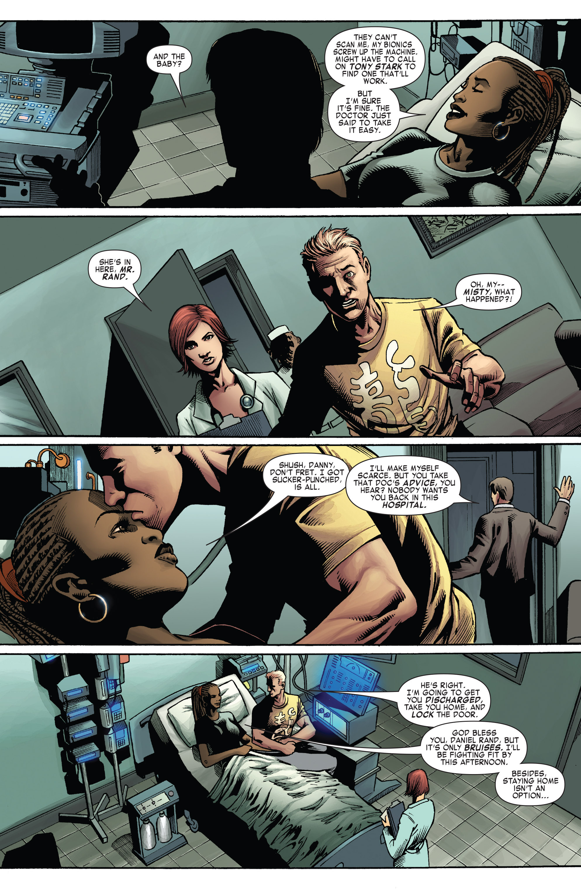 Read online Shadowland: Blood on the Streets comic -  Issue #4 - 4