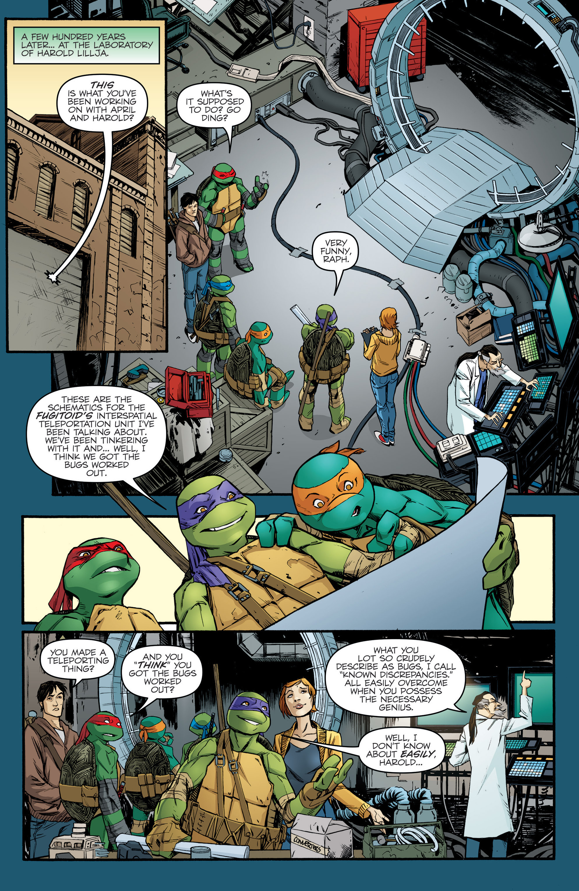 Read online Teenage Mutant Ninja Turtles: The IDW Collection comic -  Issue # TPB 5 (Part 2) - 77