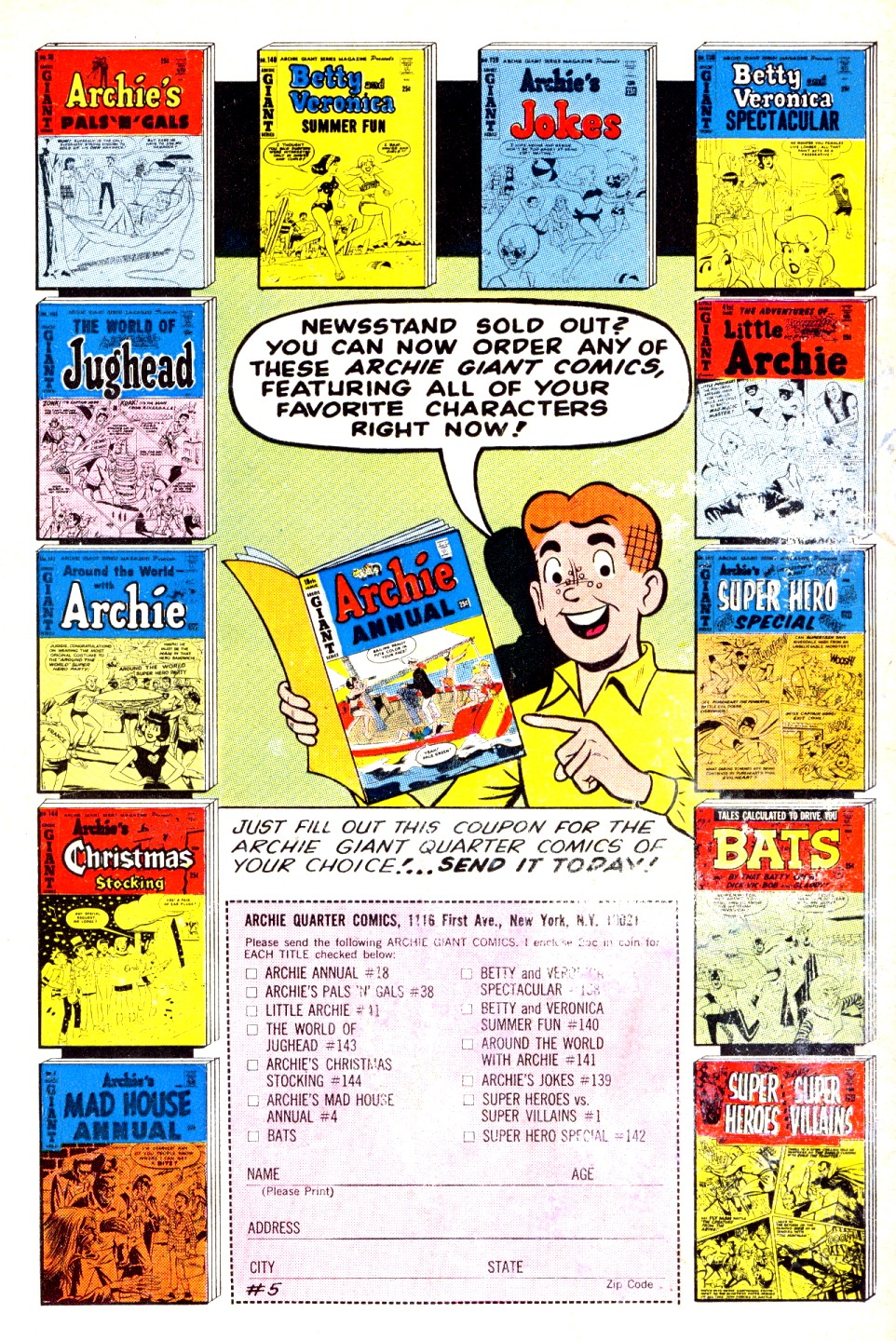 Read online Archie's Madhouse comic -  Issue #52 - 36