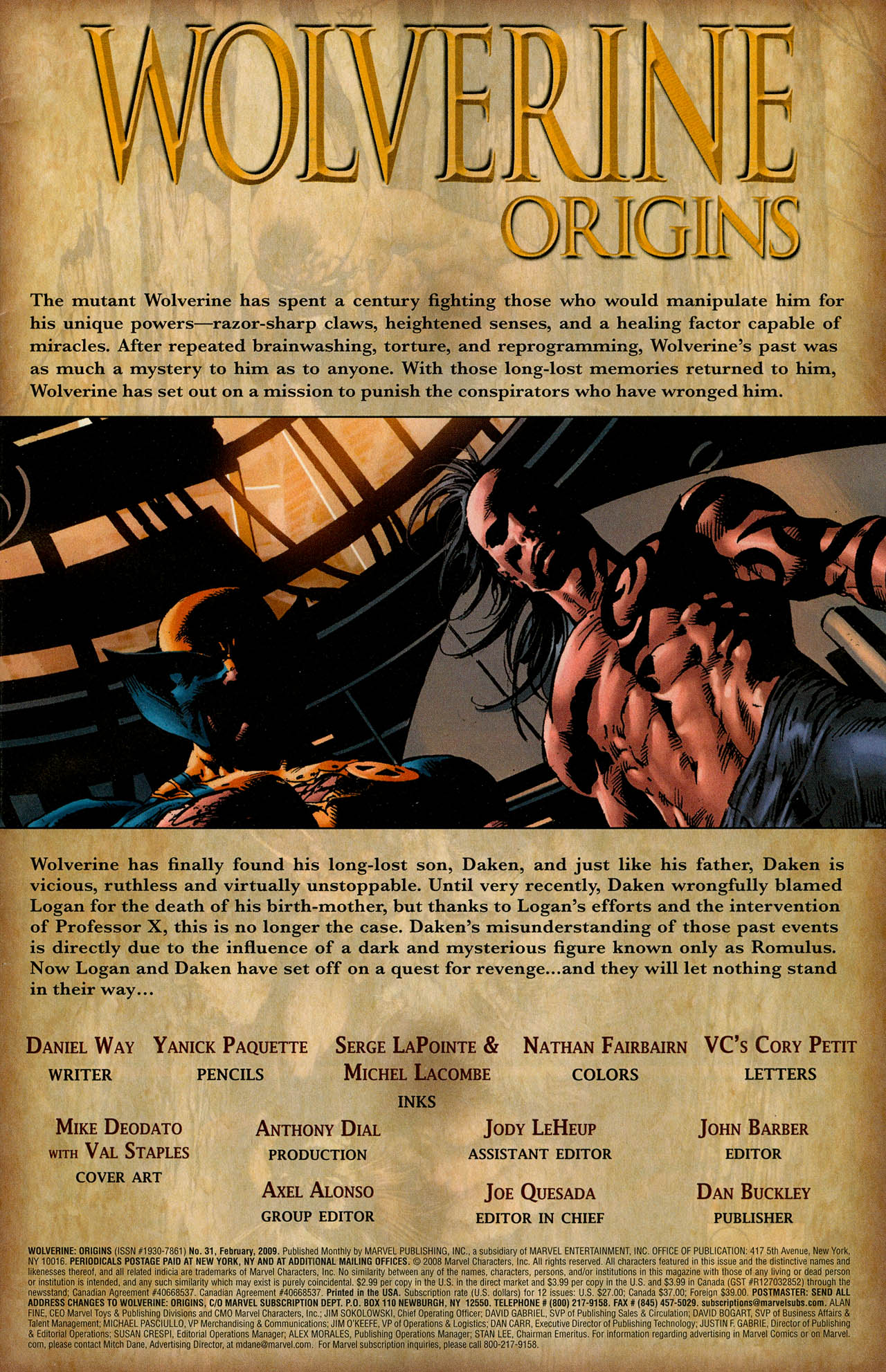 Read online Wolverine: Origins comic -  Issue #31 - 2