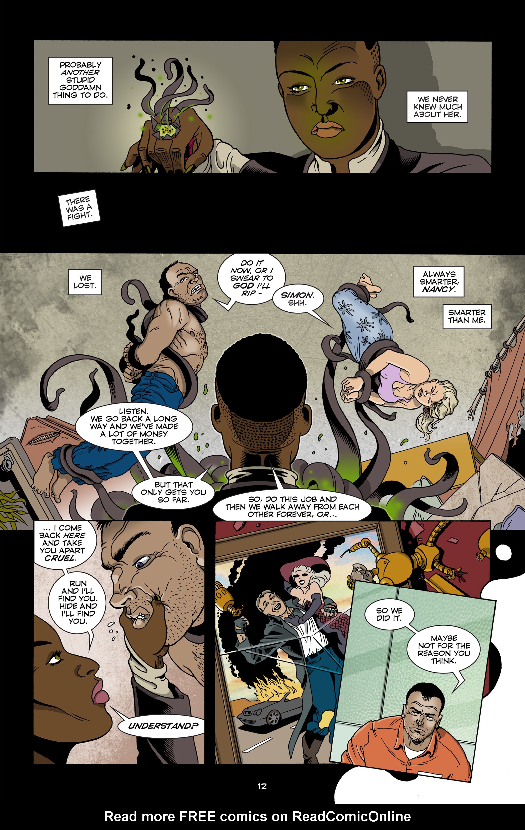 Read online Unmasked comic -  Issue #4 - 14