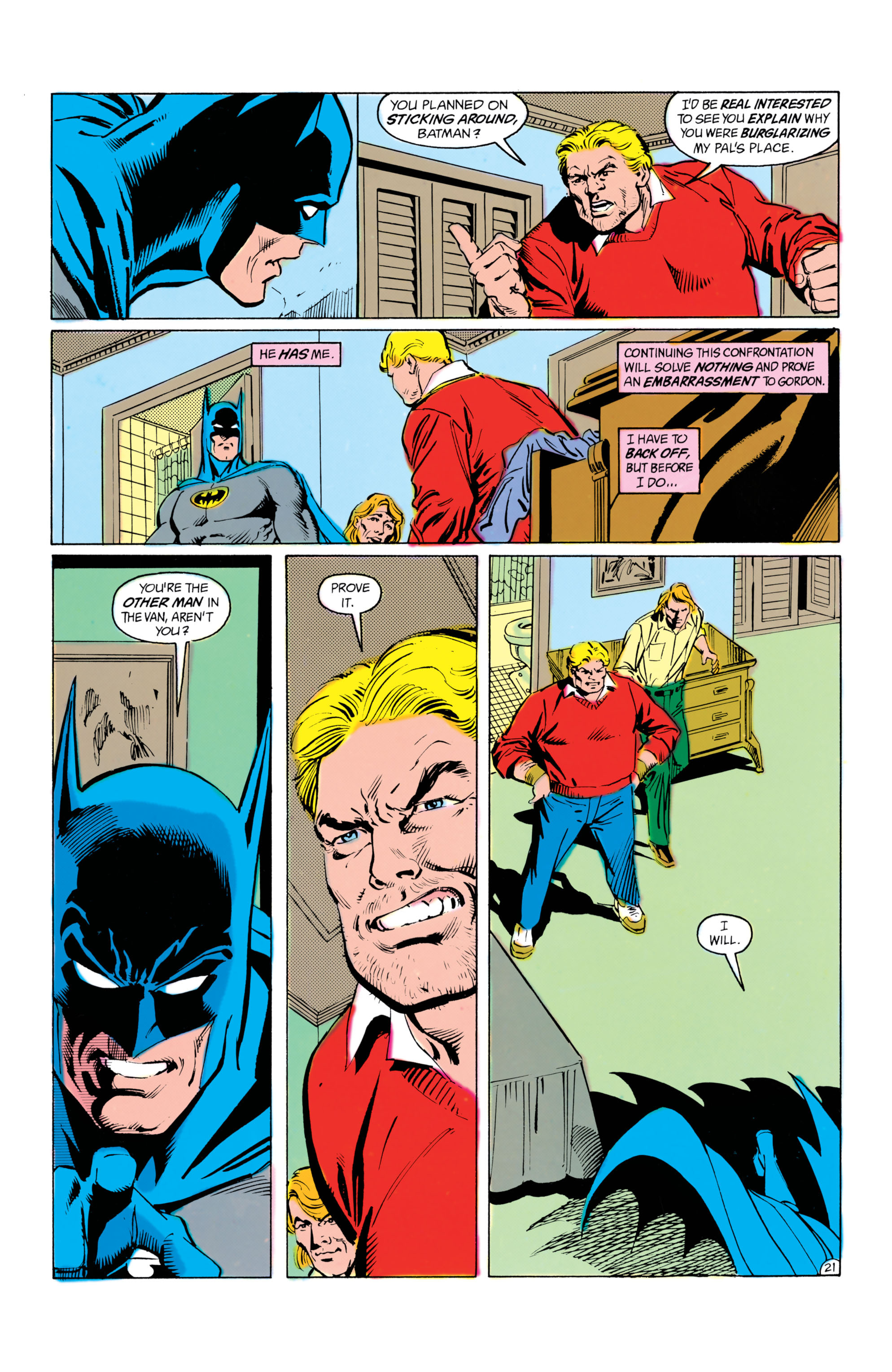 Read online Batman (1940) comic -  Issue #421 - 22