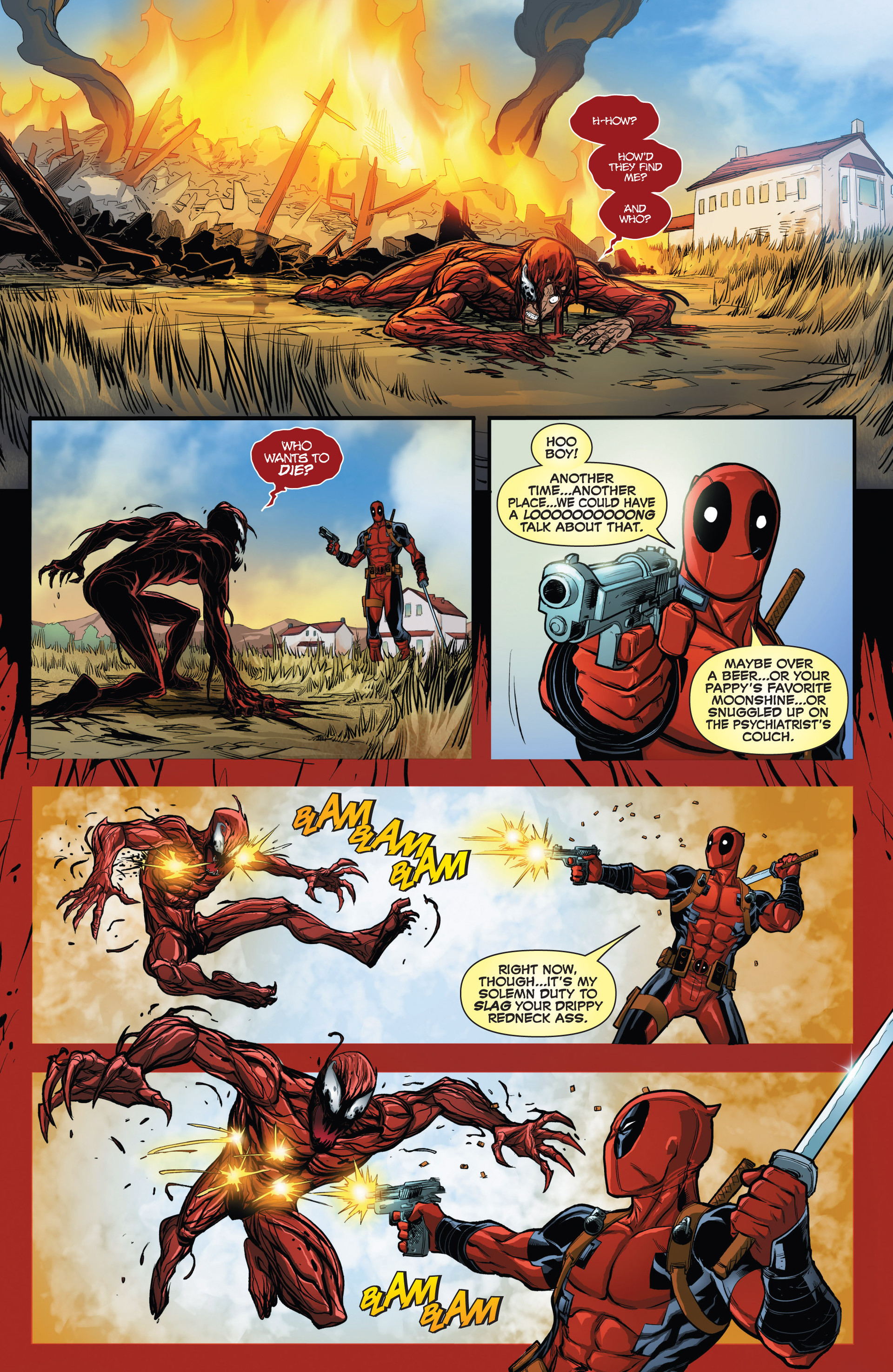 Read Online Deadpool Vs Carnage Comic Issue 1