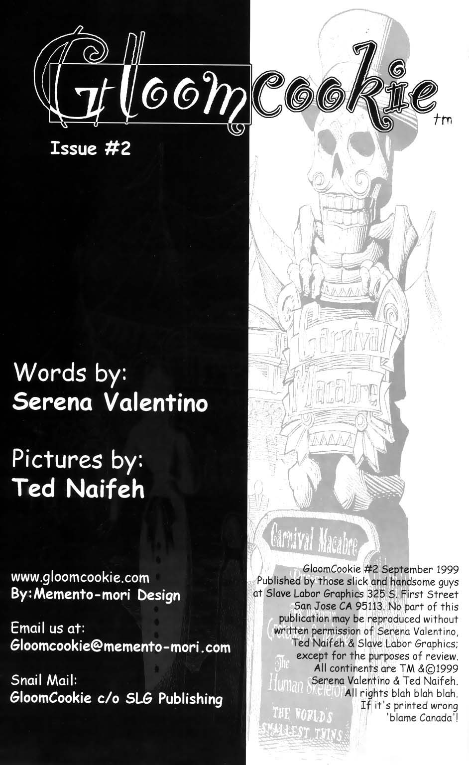 Read online GloomCookie comic -  Issue #2 - 2