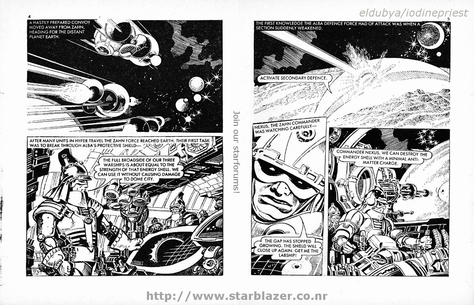 Read online Starblazer comic -  Issue #164 - 4
