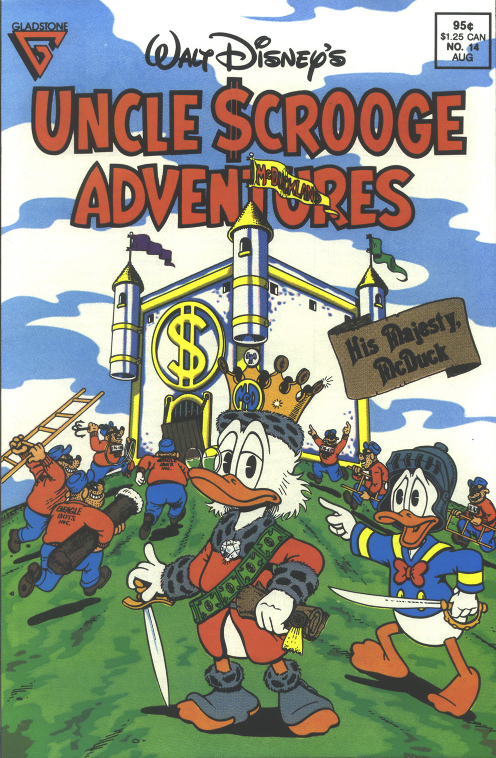 Read online Walt Disney's Uncle Scrooge Adventures comic -  Issue #14 - 1