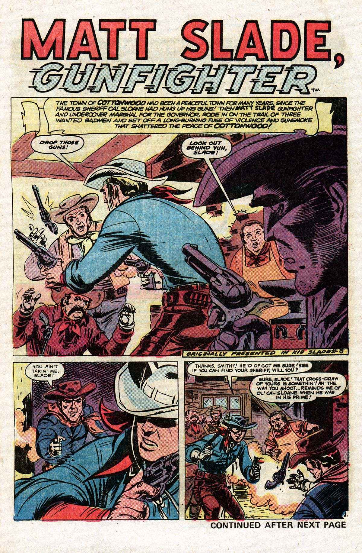 Read online Kid Slade, Gunfighter comic -  Issue #8 - 16