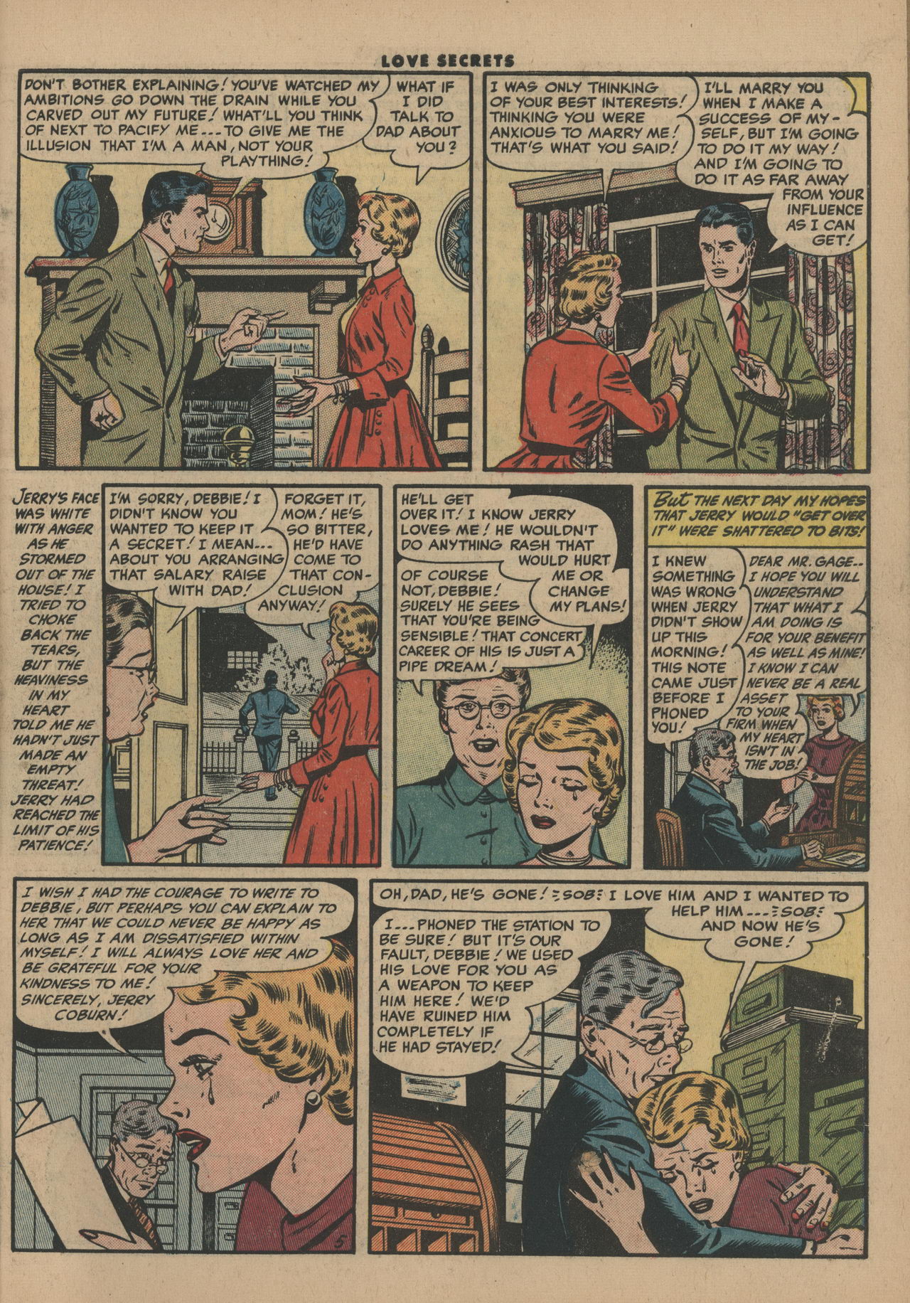 Read online Love Secrets (1953) comic -  Issue #41 - 31