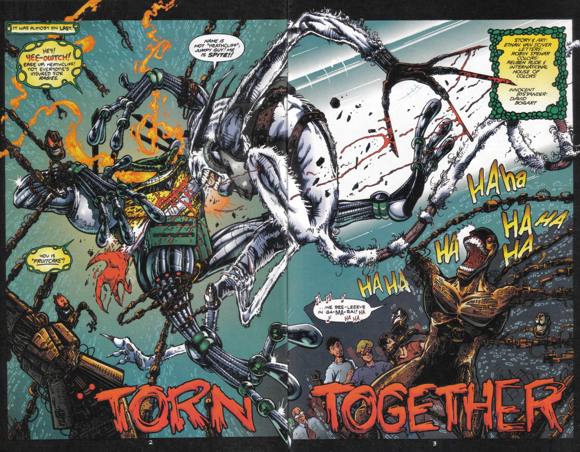 Read online Cyberfrog comic -  Issue #2 - 4