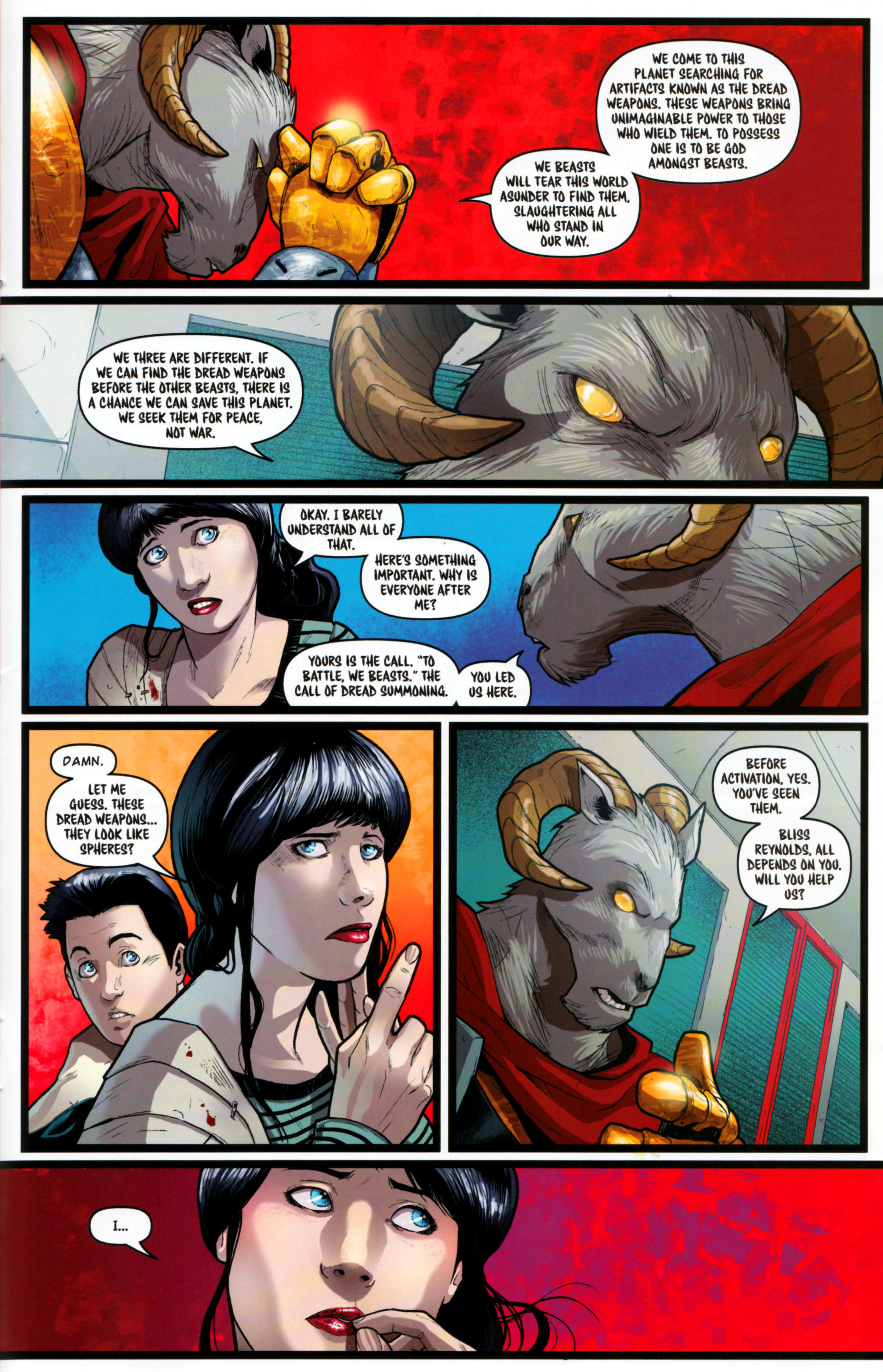 Read online Battle Beasts comic -  Issue #2 - 22