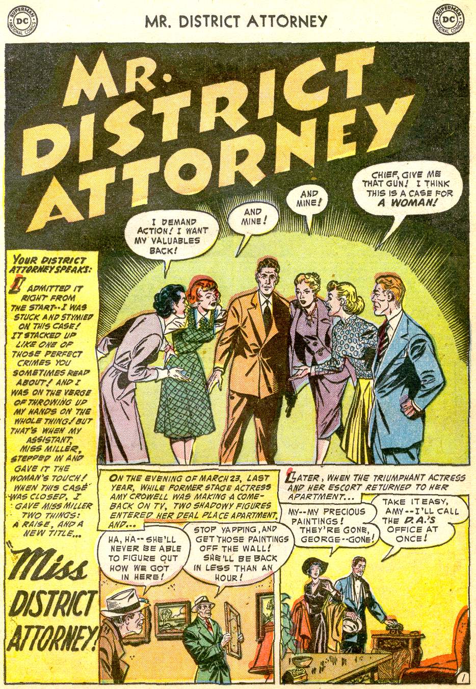 Read online Mr. District Attorney comic -  Issue #39 - 13