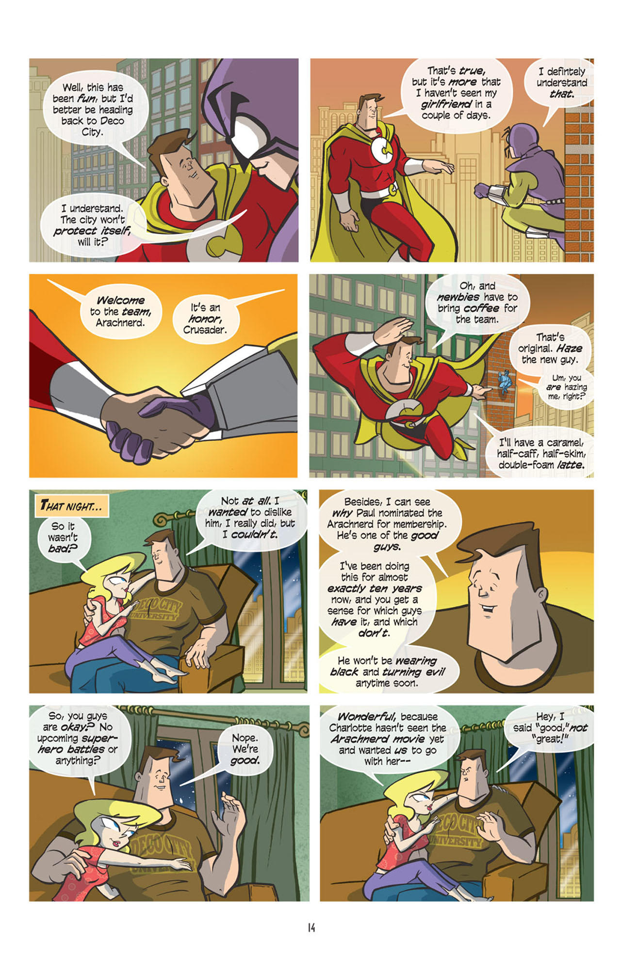 Read online Love and Capes comic -  Issue #4 - 15