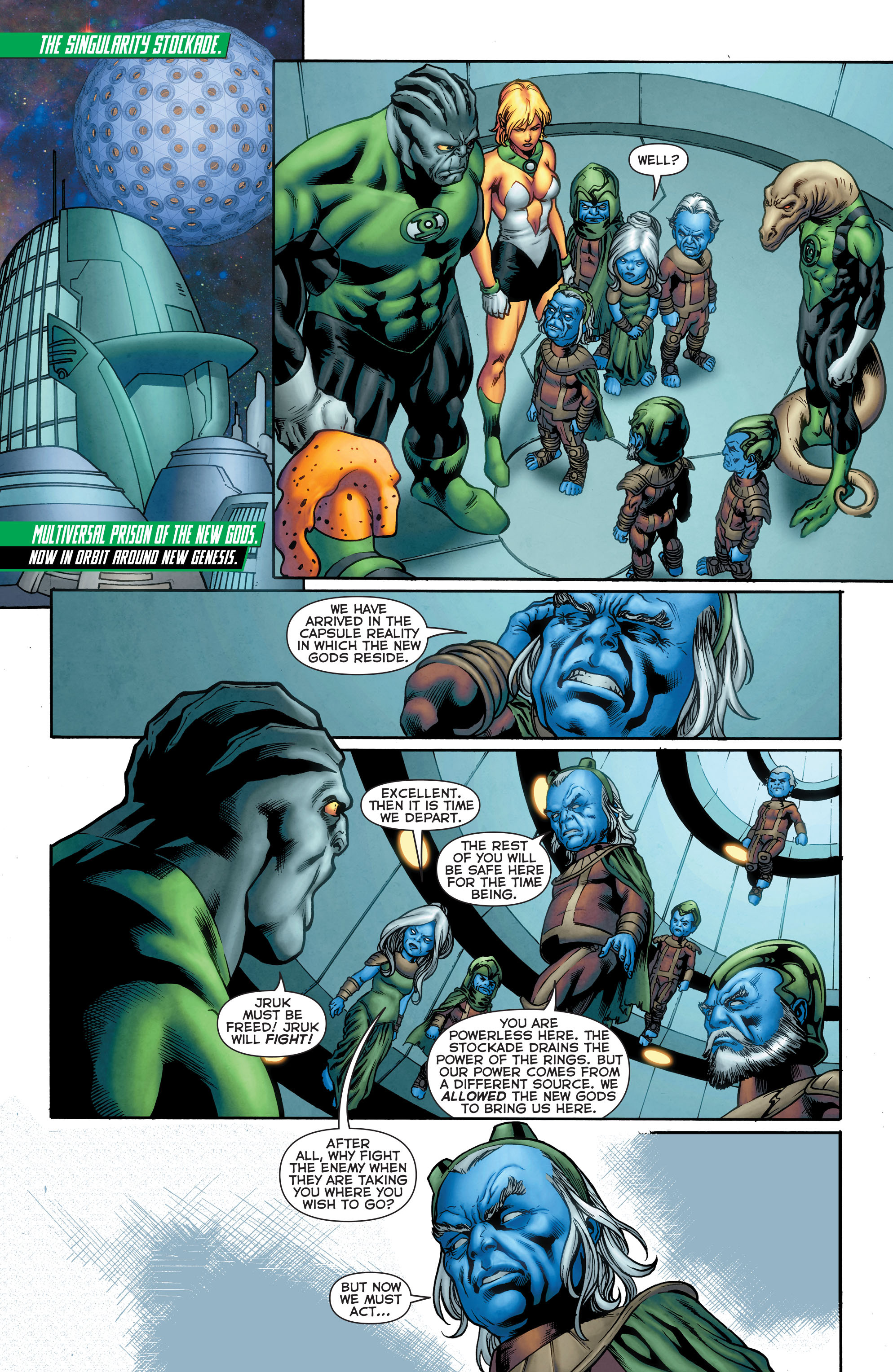 Read online Green Lantern: New Guardians comic -  Issue #37 - 16