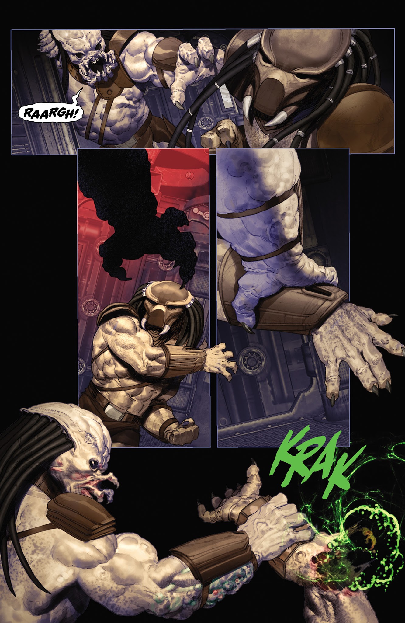 Read online Alien vs. Predator: Fire and Stone comic -  Issue #2 - 18