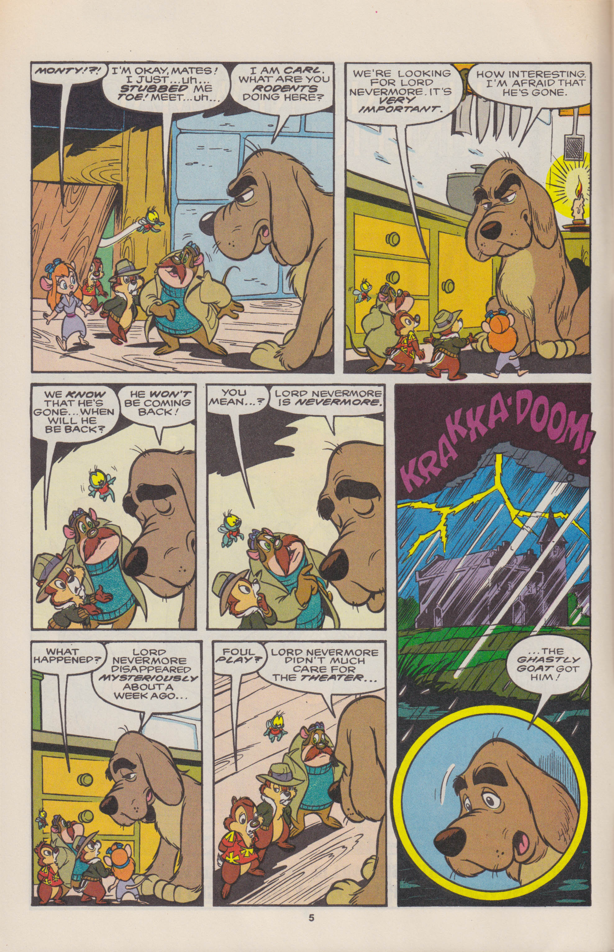 Read online Disney's Chip 'N Dale Rescue Rangers comic -  Issue #18 - 8