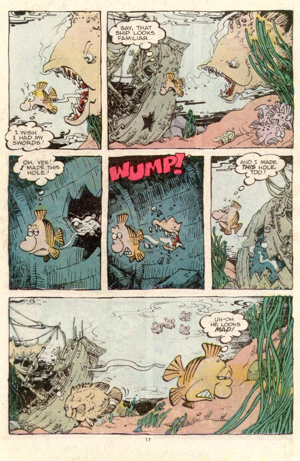 Read online Sergio Aragonés Groo the Wanderer comic -  Issue #34 - 17