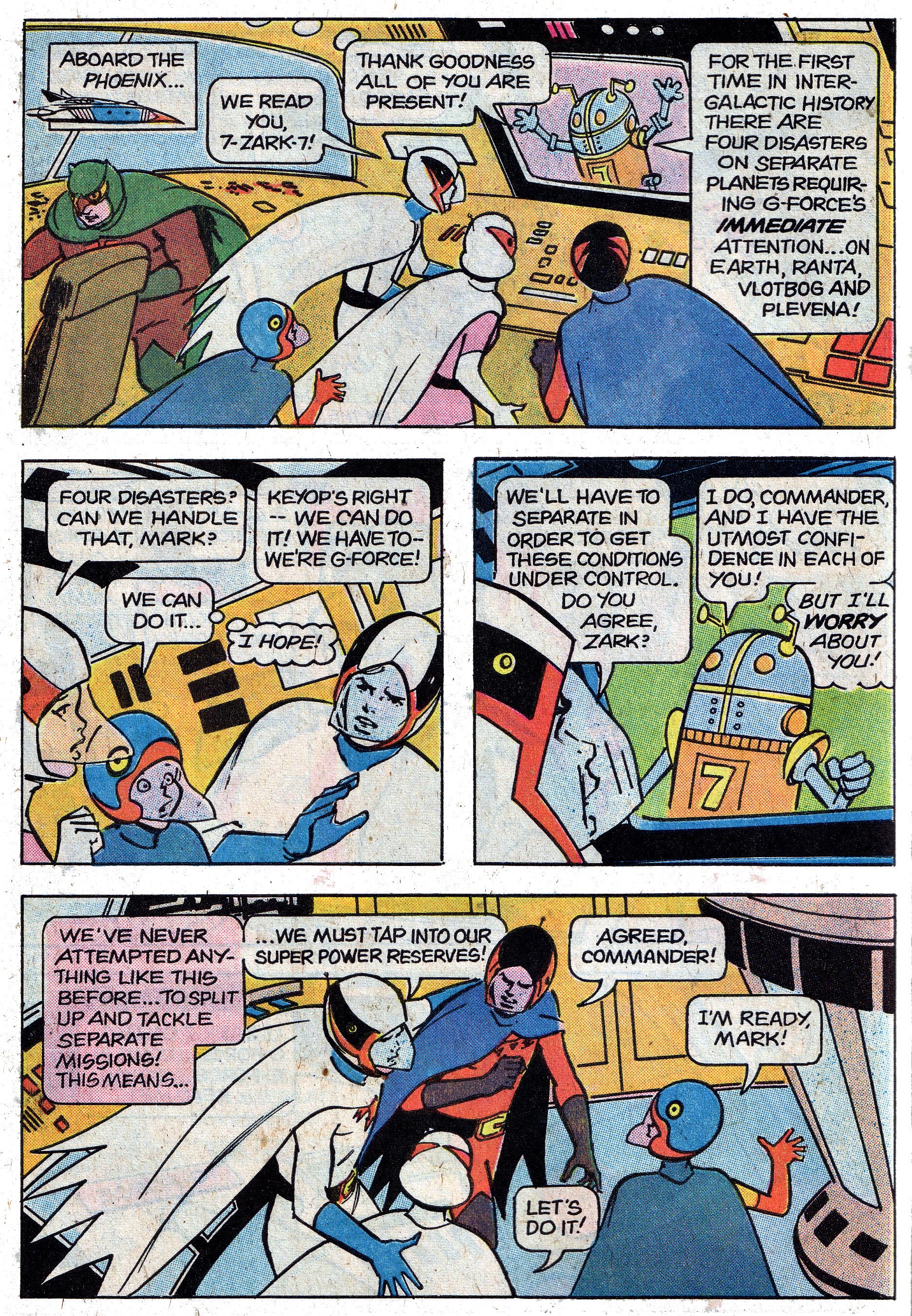 Read online Battle of the Planets (1979) comic -  Issue #9 - 8