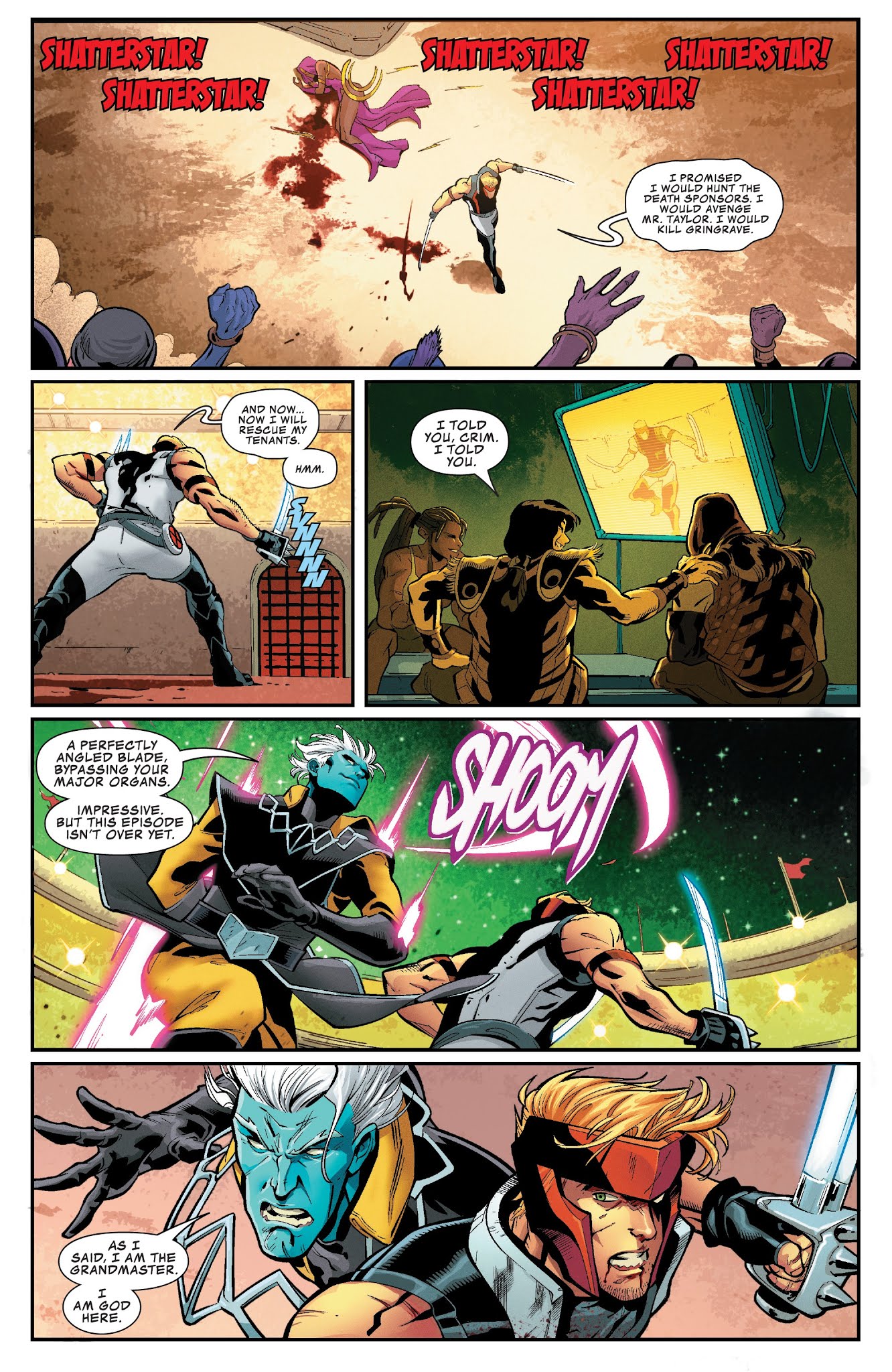 Read online Shatterstar comic -  Issue #4 - 22