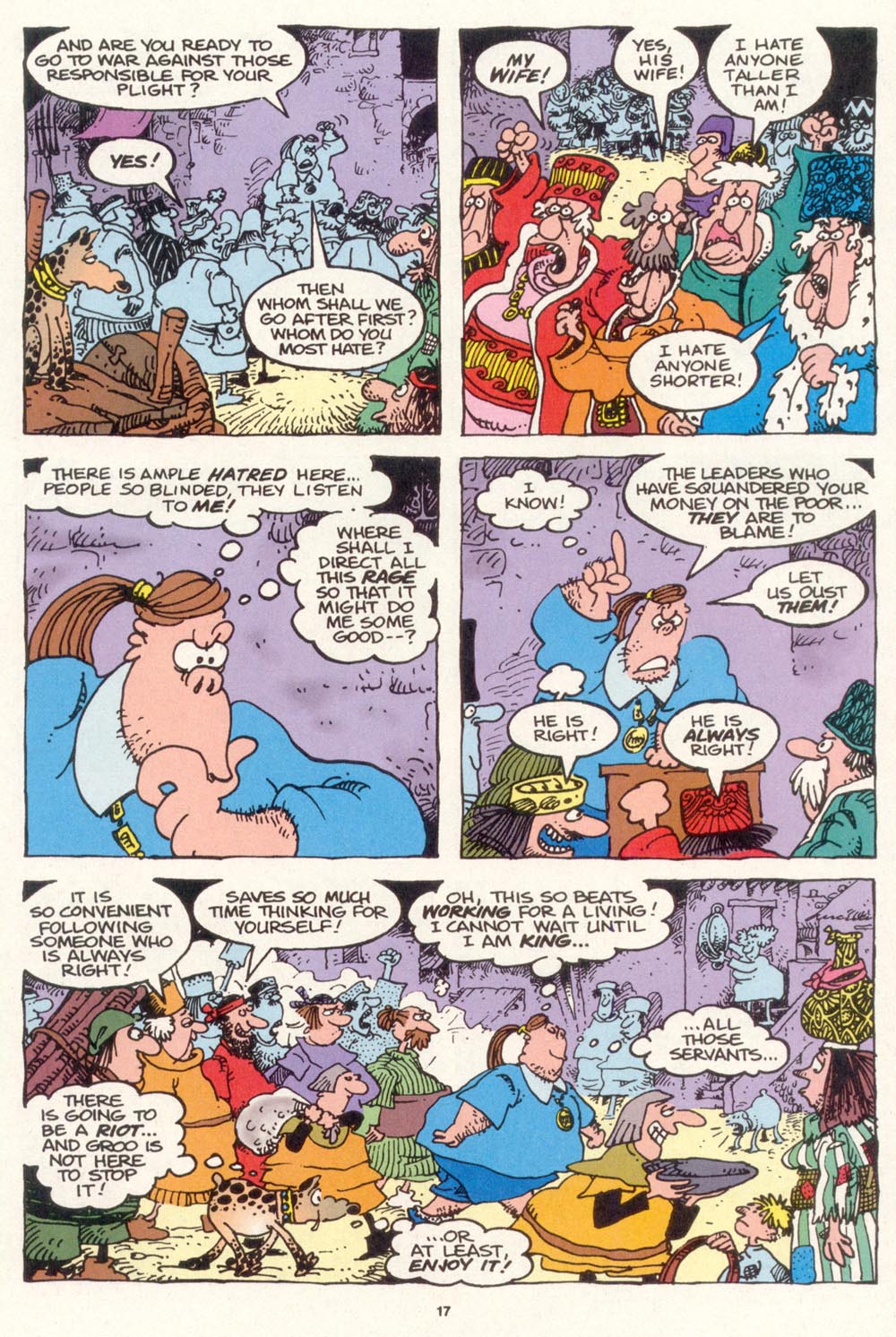 Read online Sergio Aragonés Groo the Wanderer comic -  Issue #119 - 18