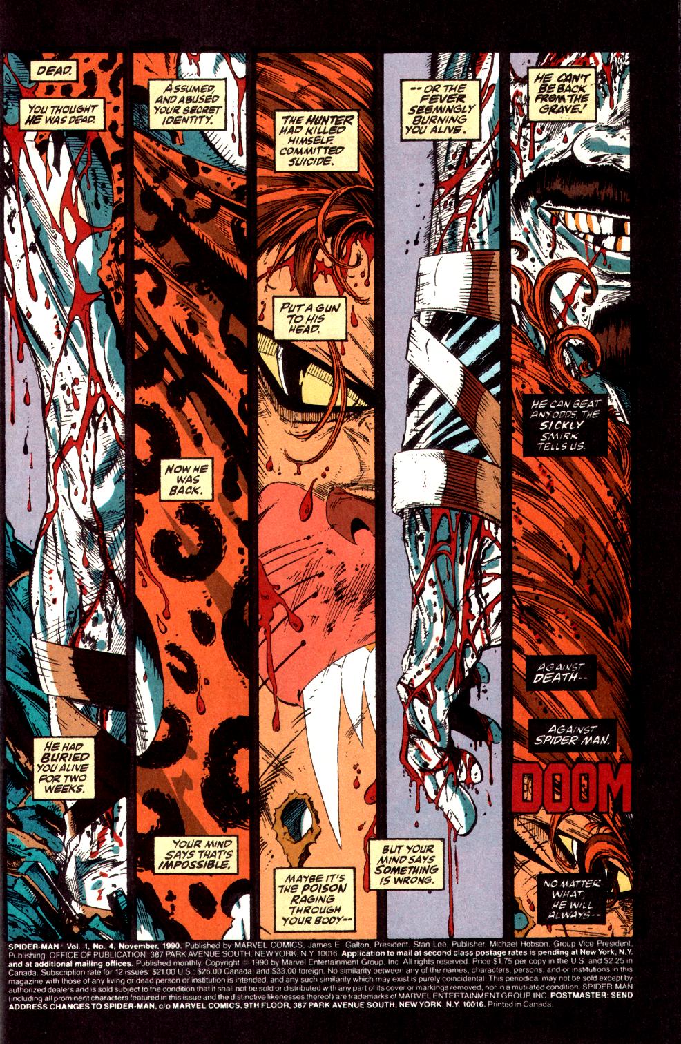 Read online Spider-Man (1990) comic -  Issue #4 - Torment Part 4 - 2