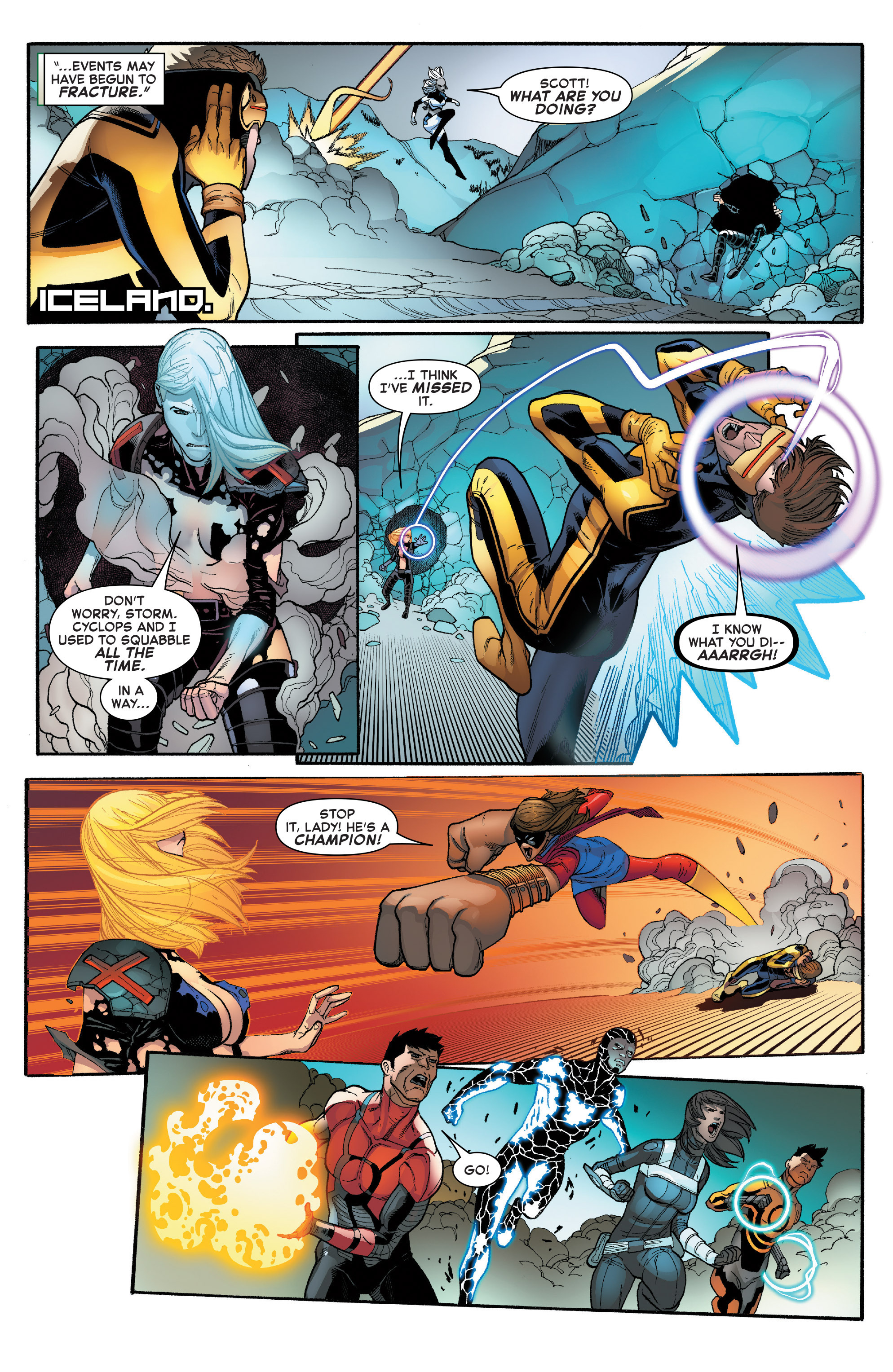 Read online Inhumans Vs. X-Men comic -  Issue #5 - 20