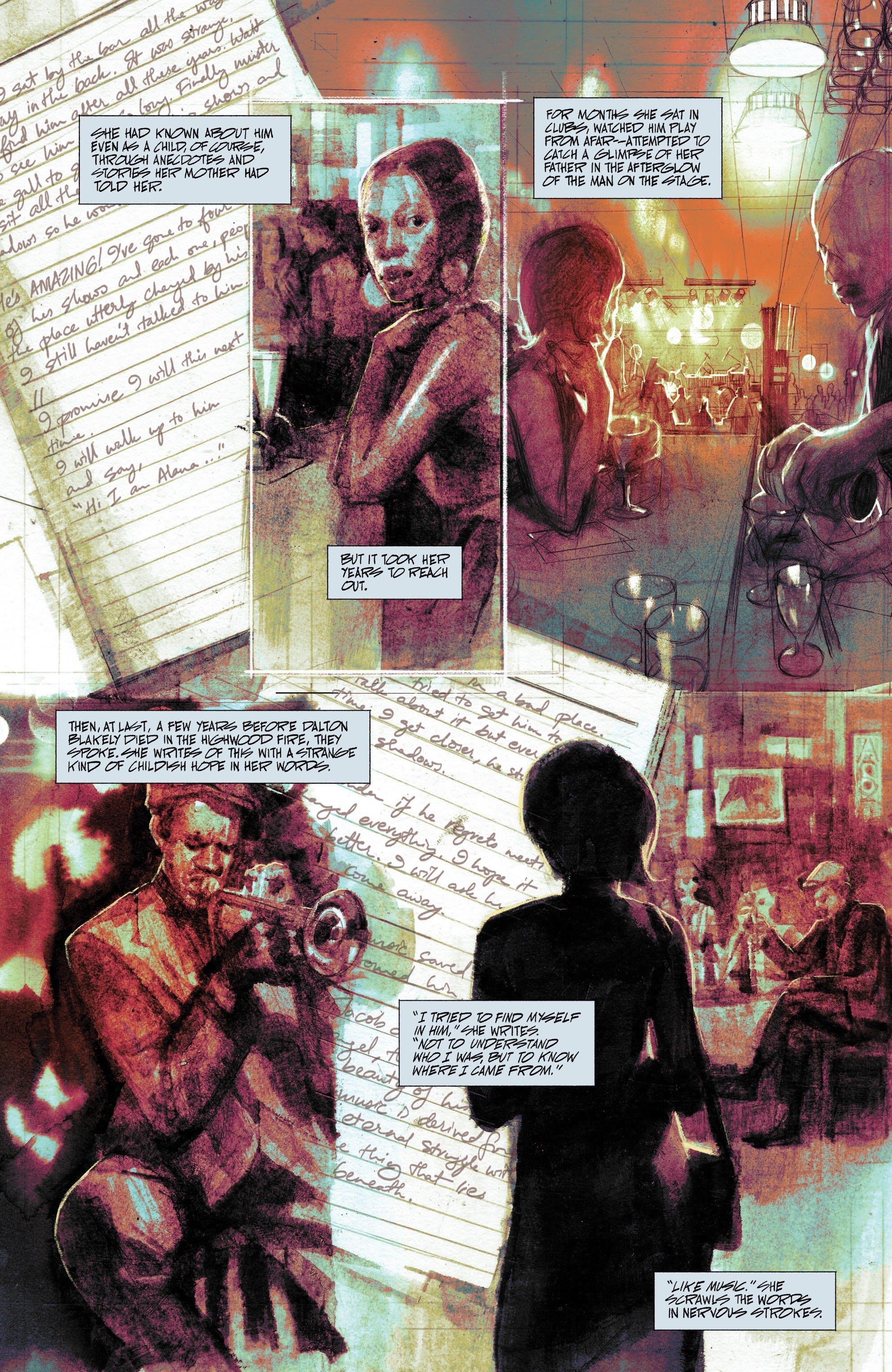 Read online Blue In Green comic -  Issue # TPB - 112