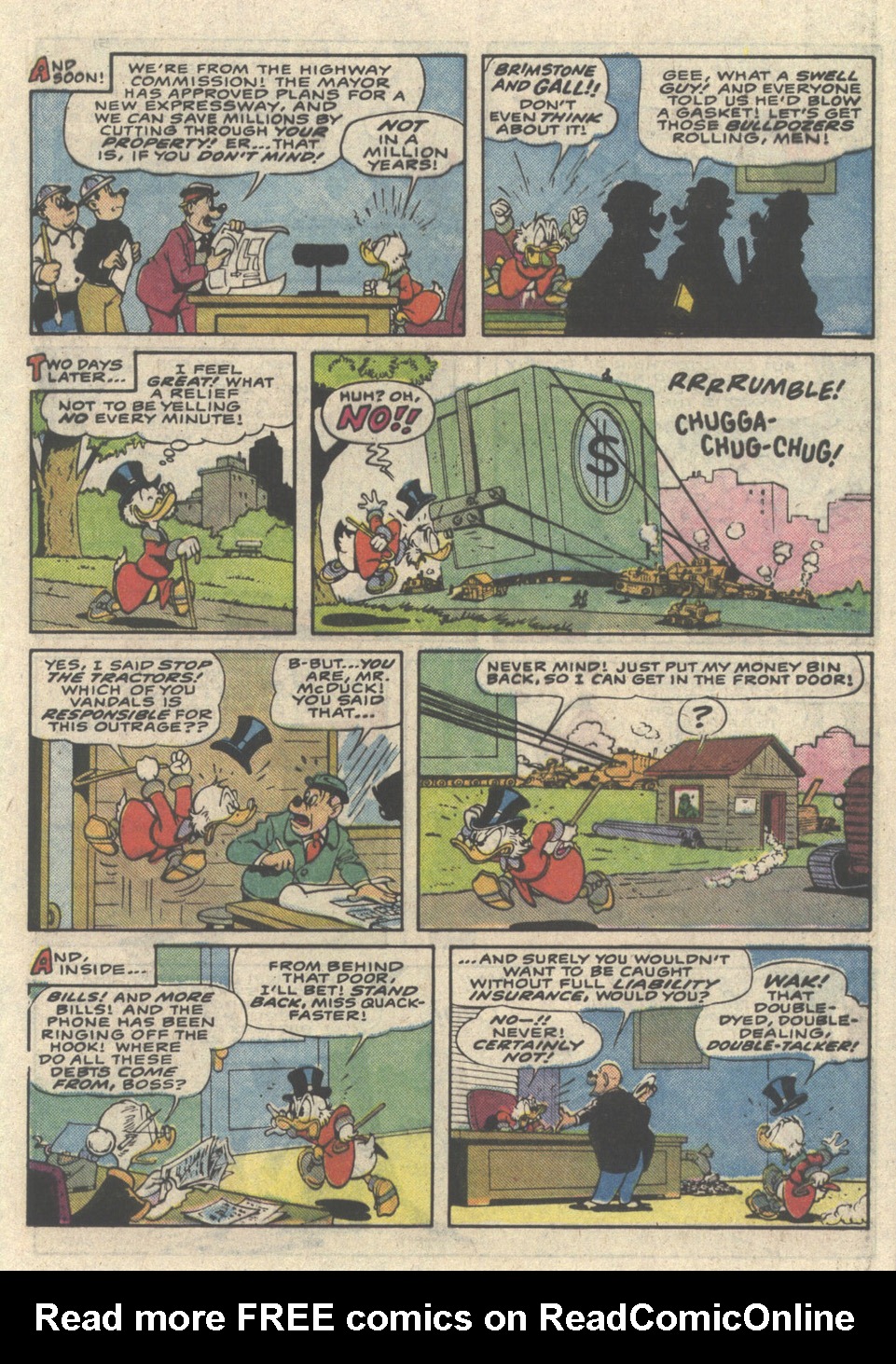 Read online Uncle Scrooge (1953) comic -  Issue #216 - 21