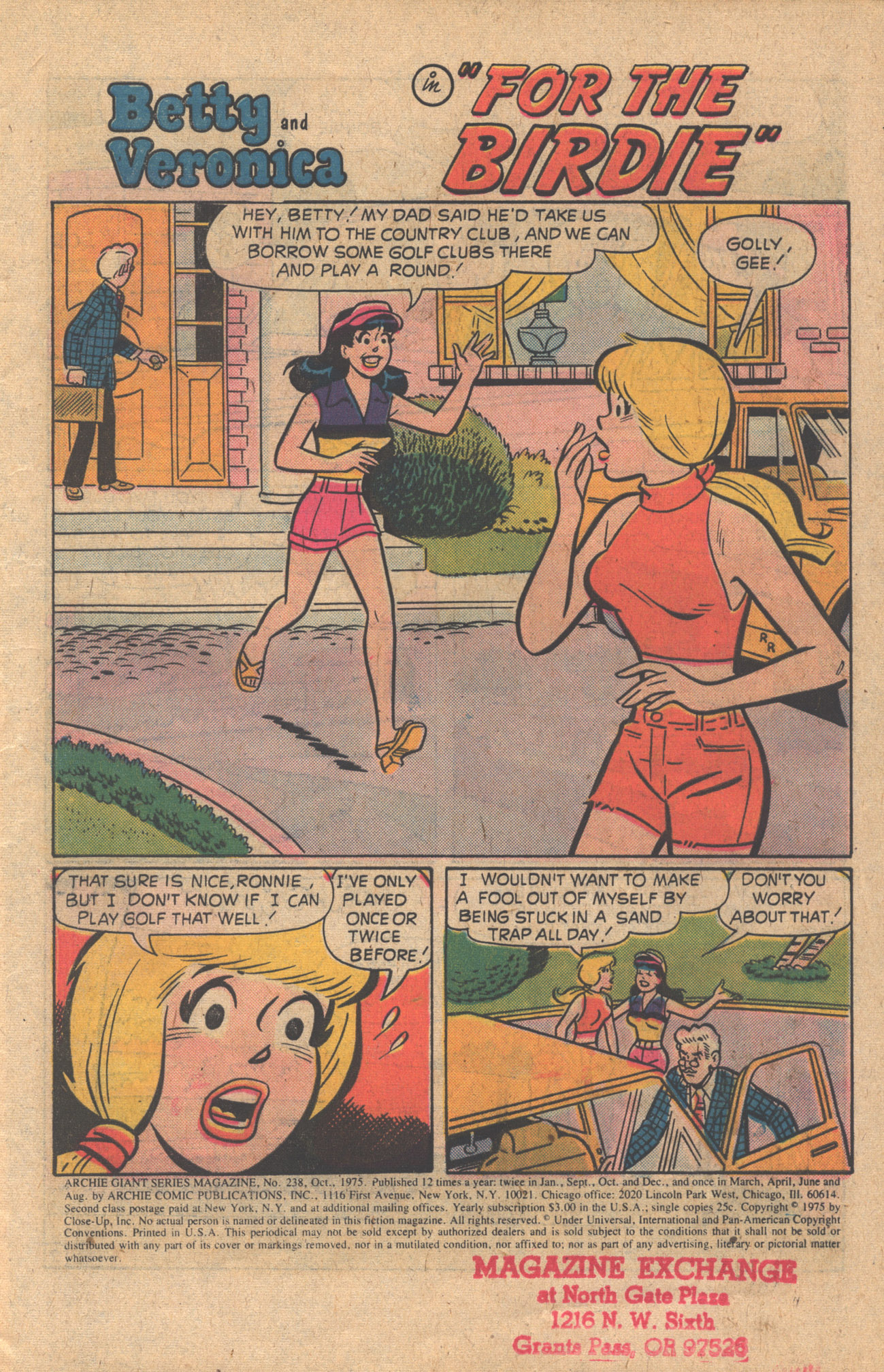 Read online Archie Giant Series Magazine comic -  Issue #238 - 3