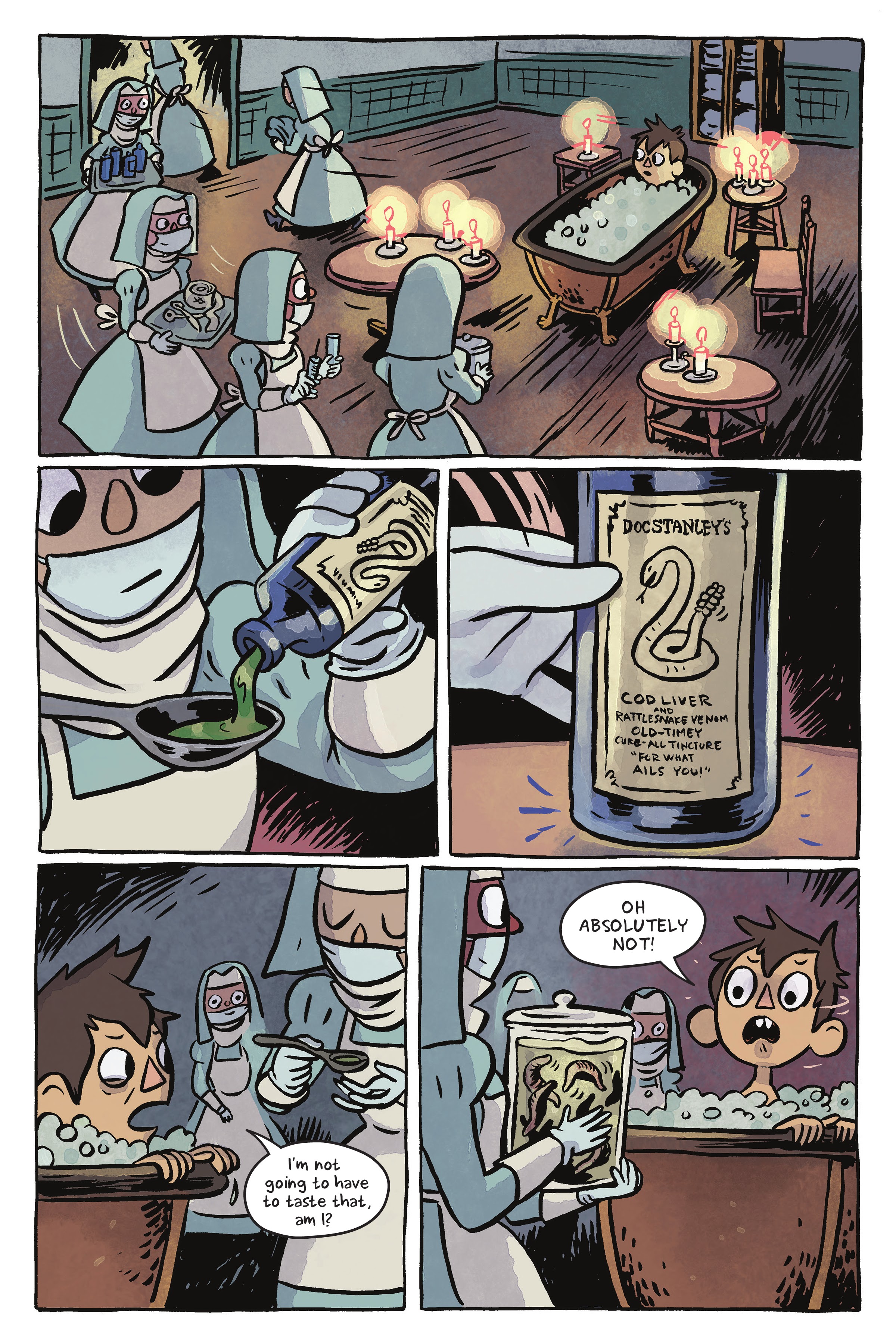 Read online Over the Garden Wall: Benevolent Sisters of Charity comic -  Issue # TPB - 97