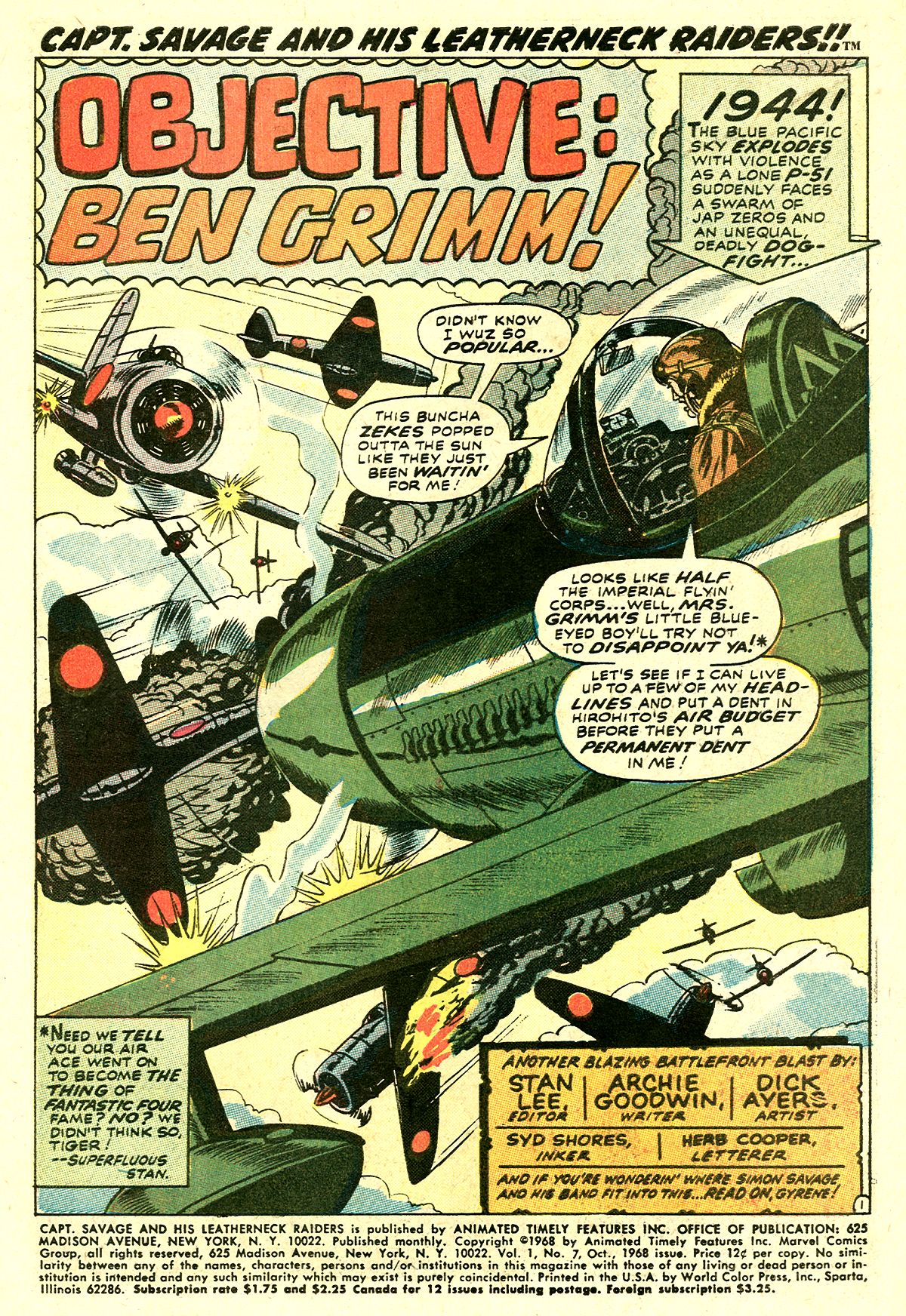 Read online Captain Savage and his Leatherneck Raiders comic -  Issue #7 - 3