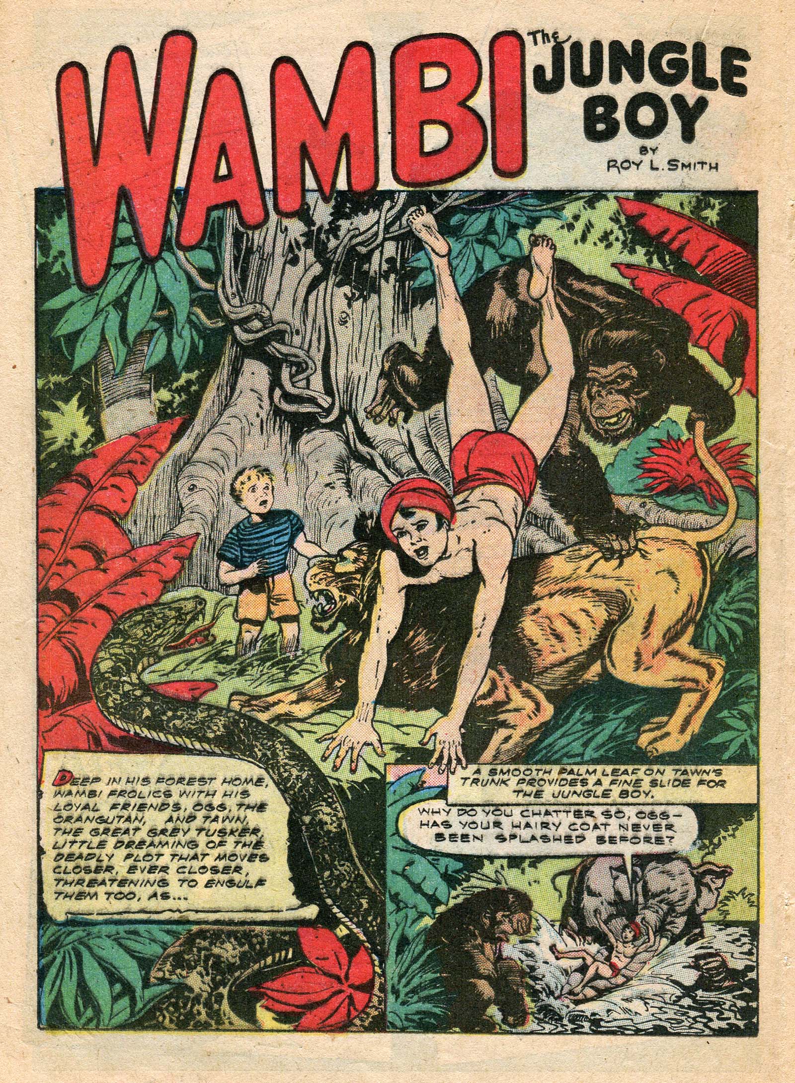 Read online Wambi Jungle Boy comic -  Issue #7 - 30
