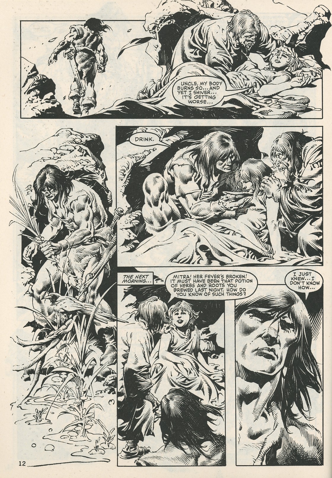 Read online The Savage Sword Of Conan comic -  Issue #114 - 12