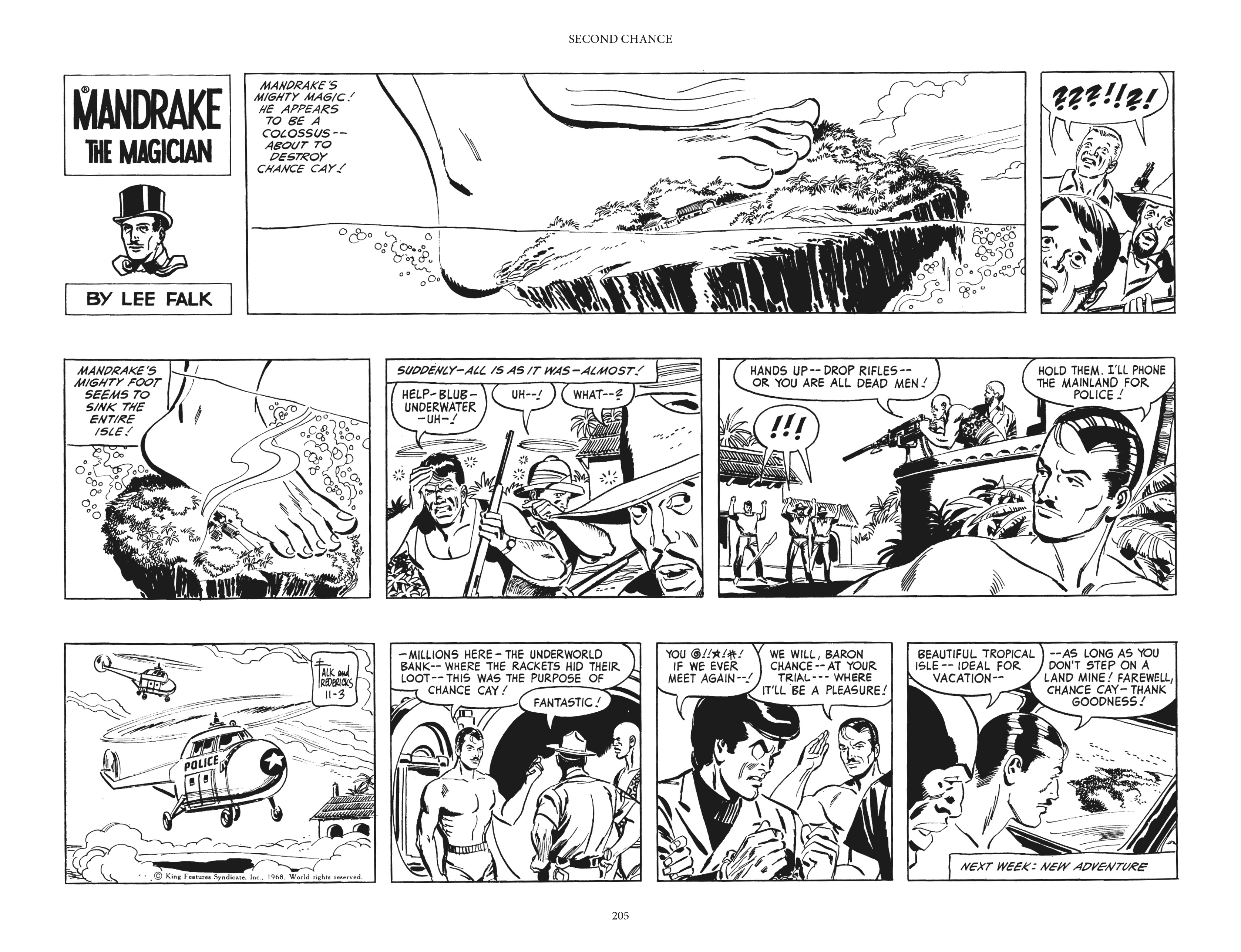 Read online Mandrake the Magician: The Fred Fredricks Sundays comic -  Issue # TPB (Part 3) - 6