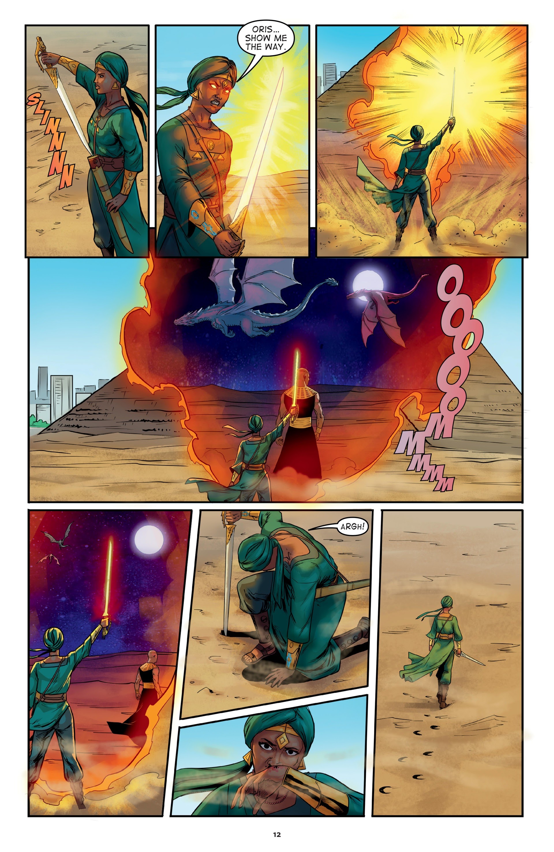 Read online Malika: Warrior Queen comic -  Issue # TPB 2 (Part 1) - 14