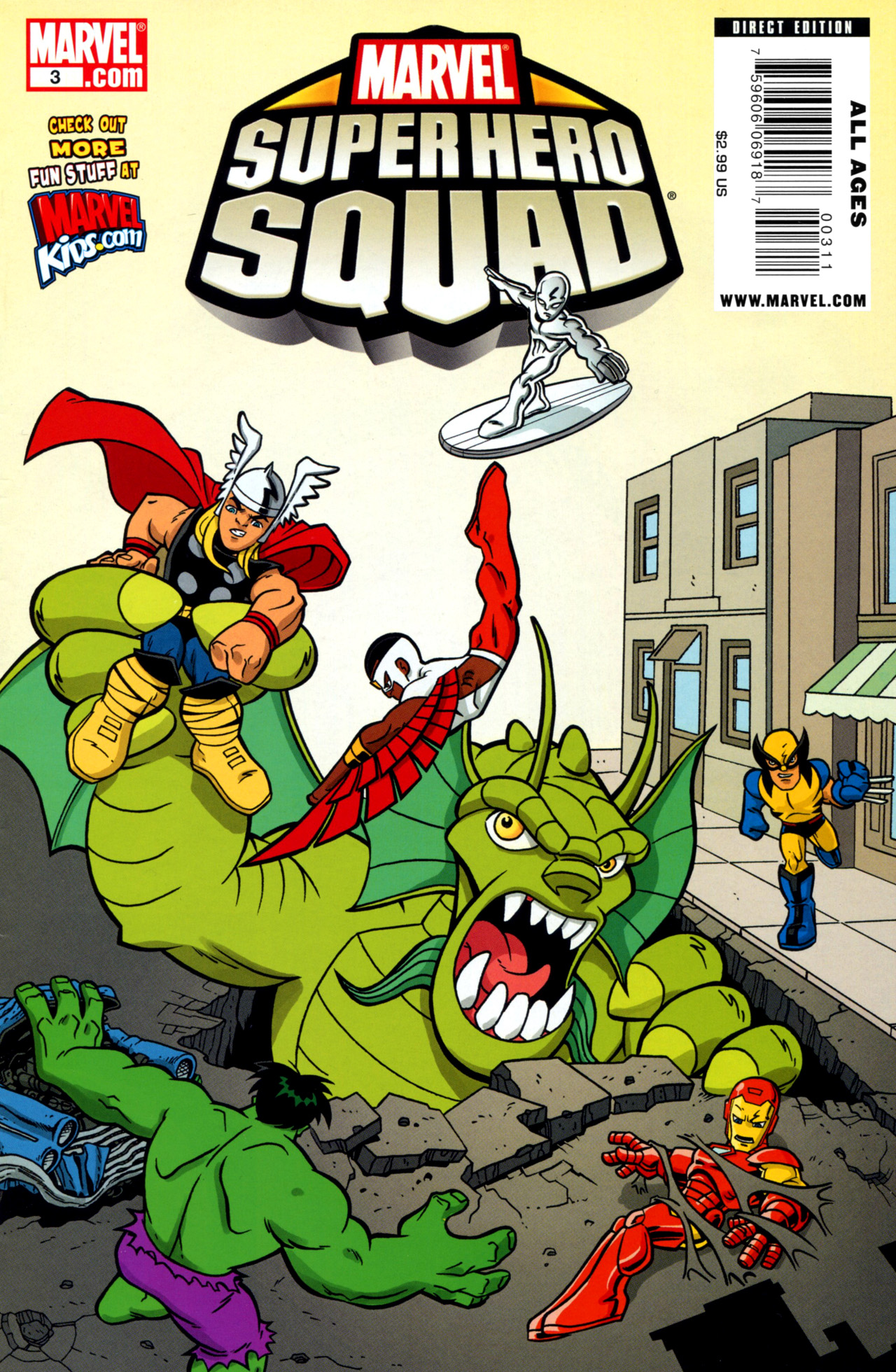 Read online Marvel Super Hero Squad comic -  Issue #3 - 1