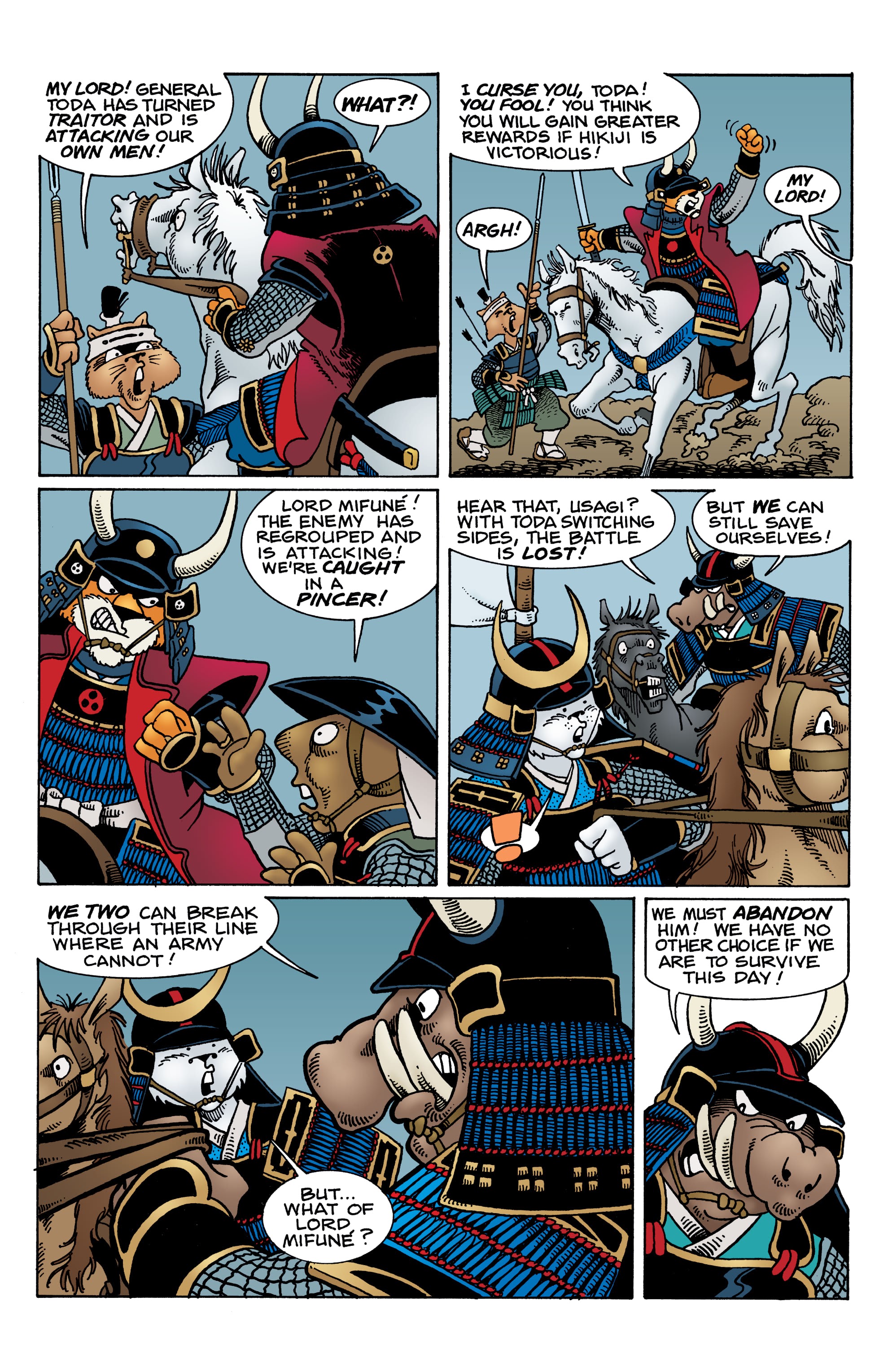 Read online Usagi Yojimbo Color Classics comic -  Issue #5 - 6
