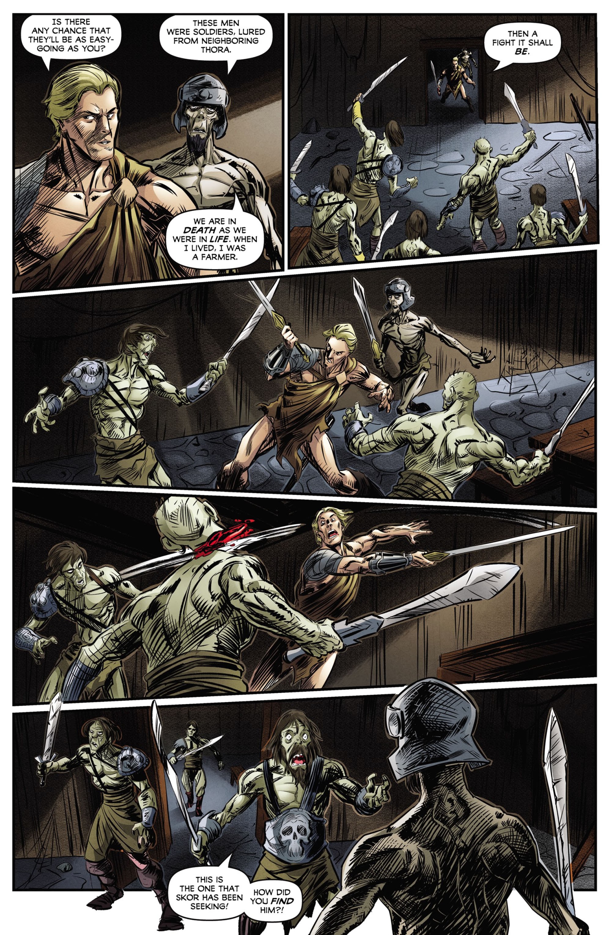 Read online ERB Carson of Venus: Realm of the Dead comic -  Issue #2 - 14