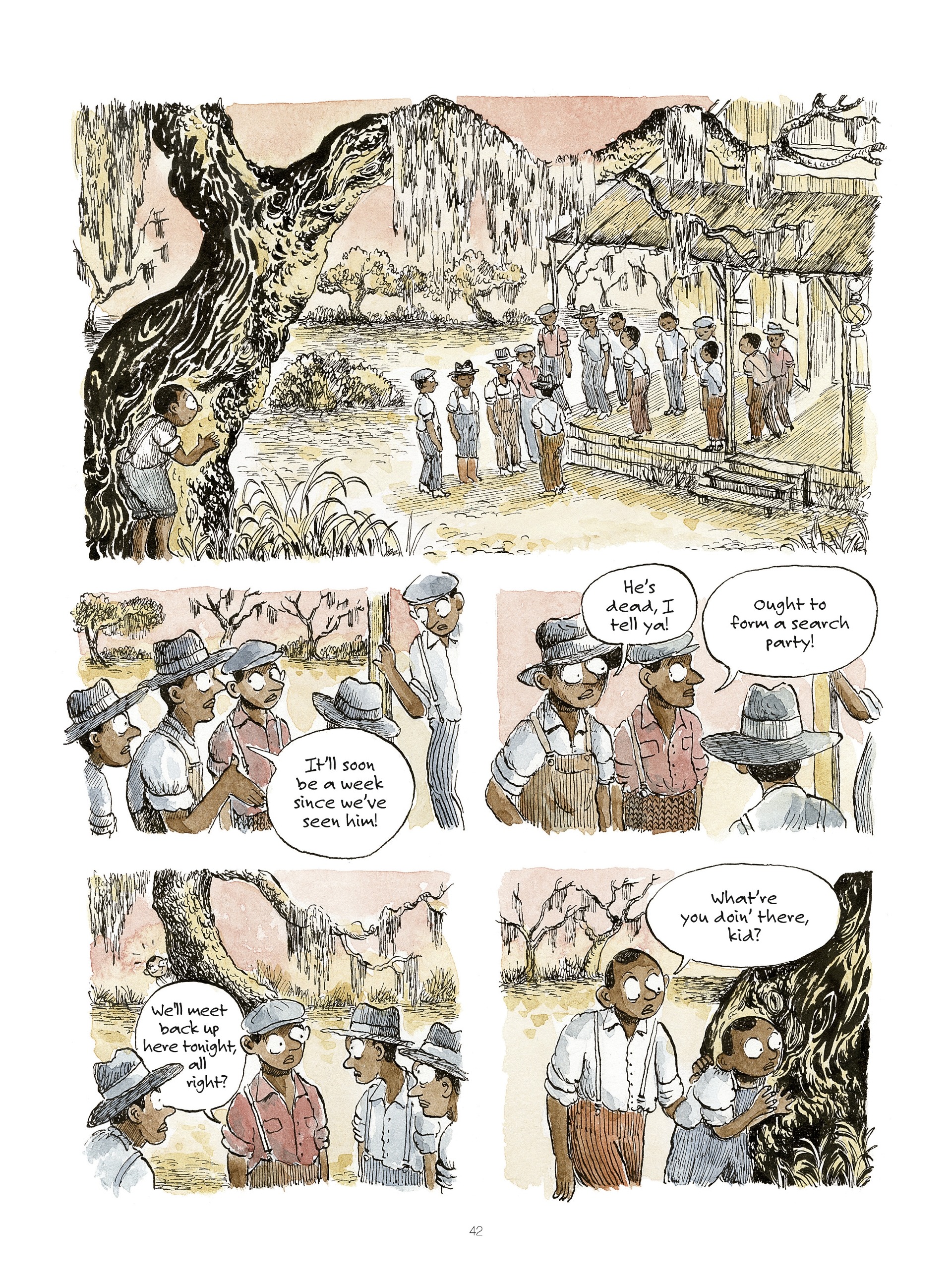 Read online Swamp: A Summer in the Bayou comic -  Issue # TPB (Part 1) - 44