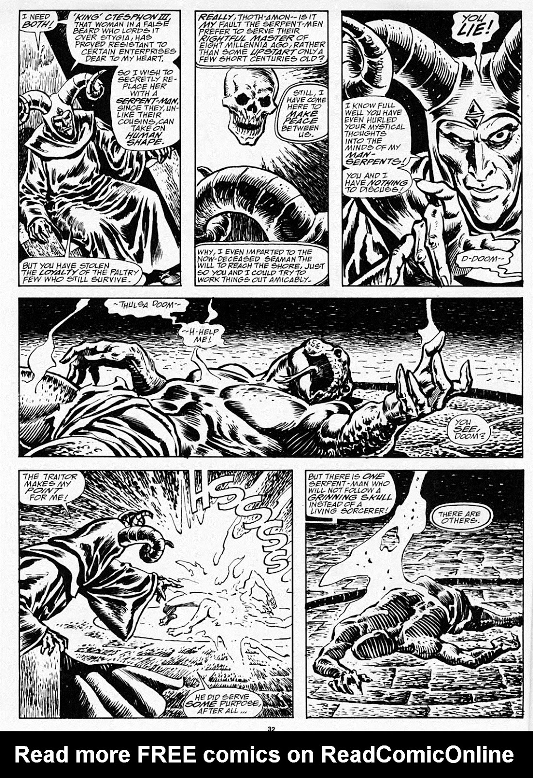 The Savage Sword Of Conan issue 191 - Page 34