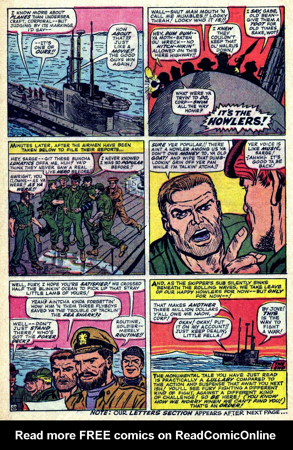 Read online Sgt. Fury comic -  Issue #26 - 28