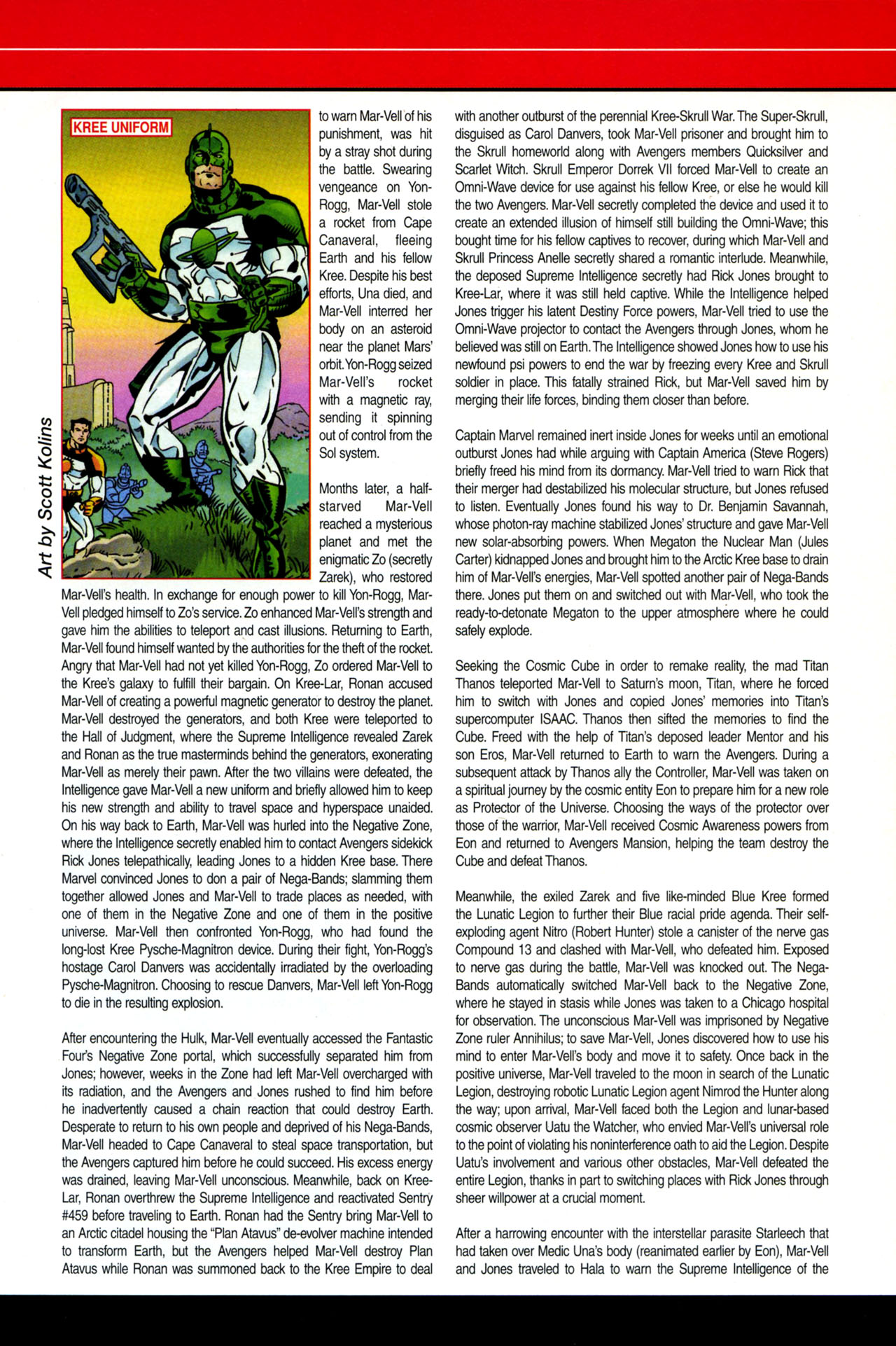 Read online All-New Official Handbook of the Marvel Universe A to Z: Update comic -  Issue #4 - 7