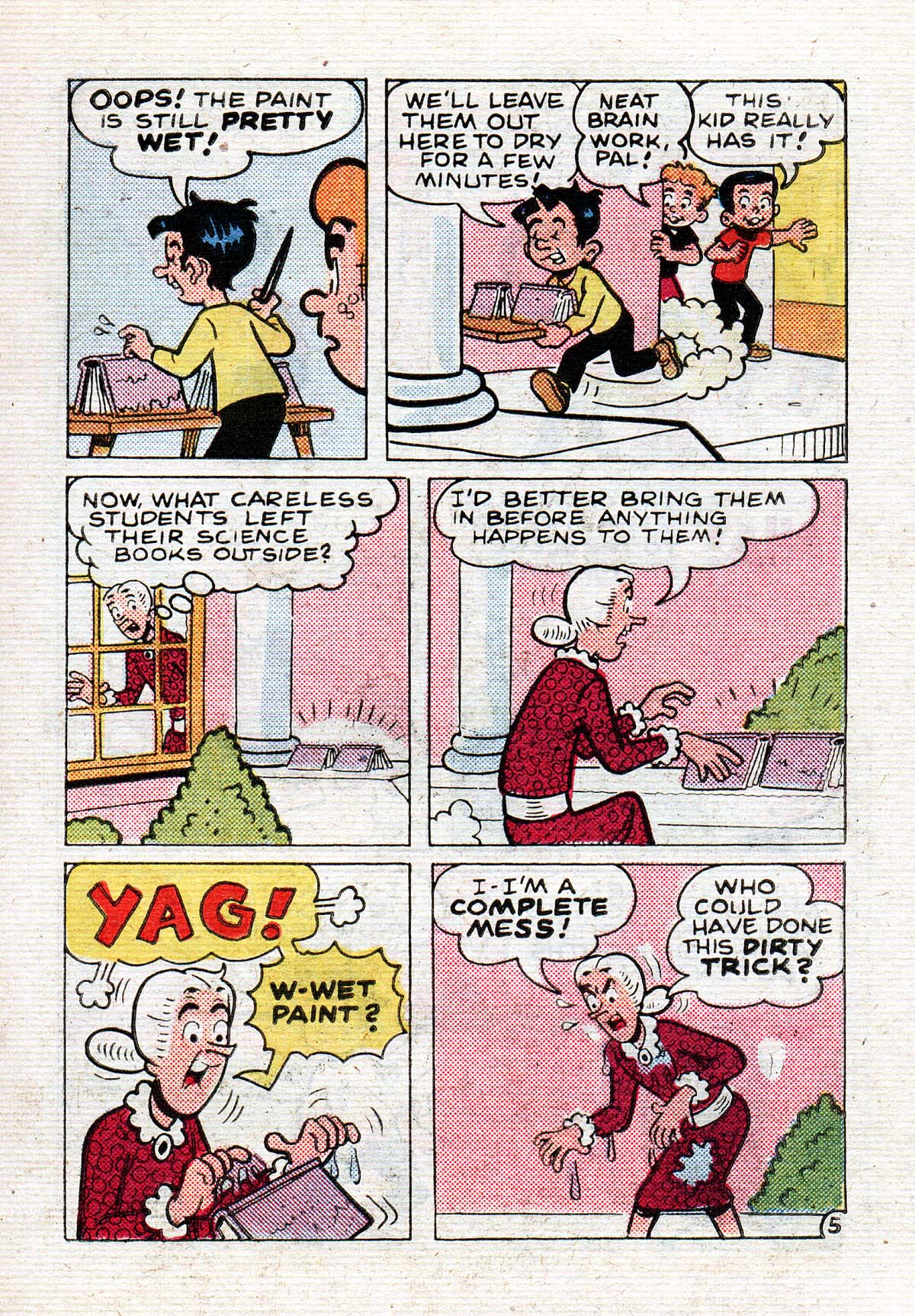Read online Little Archie Comics Digest Magazine comic -  Issue #33 - 46
