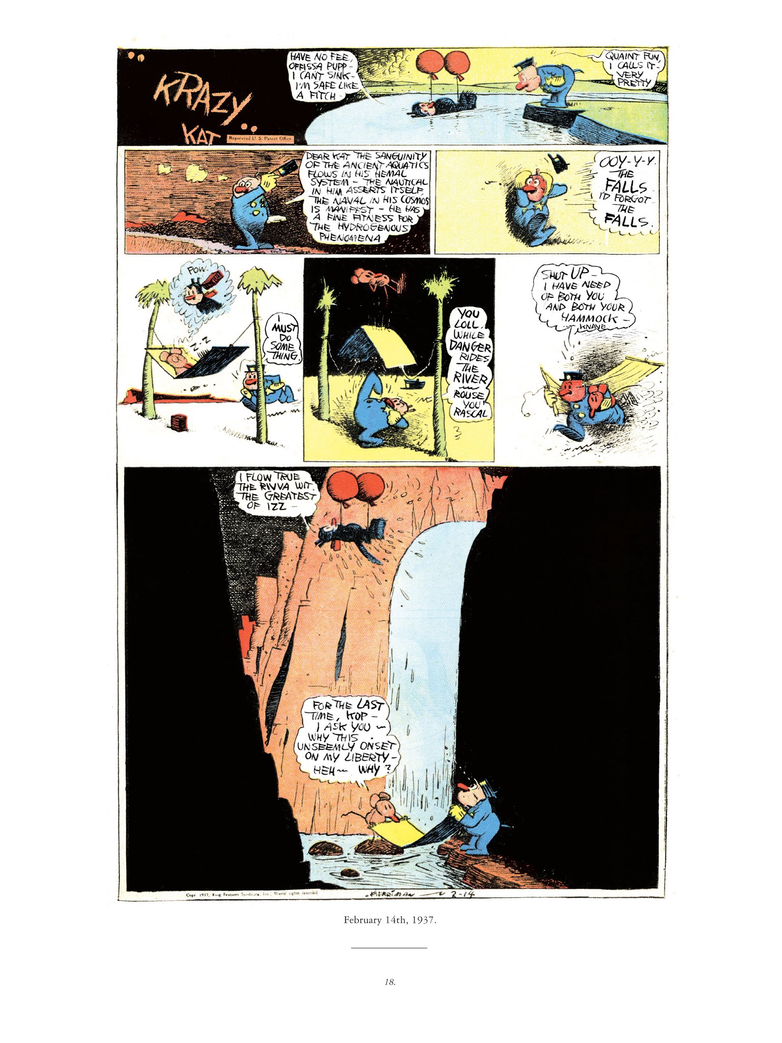 Read online Krazy & Ignatz comic -  Issue # TPB 10 - 16