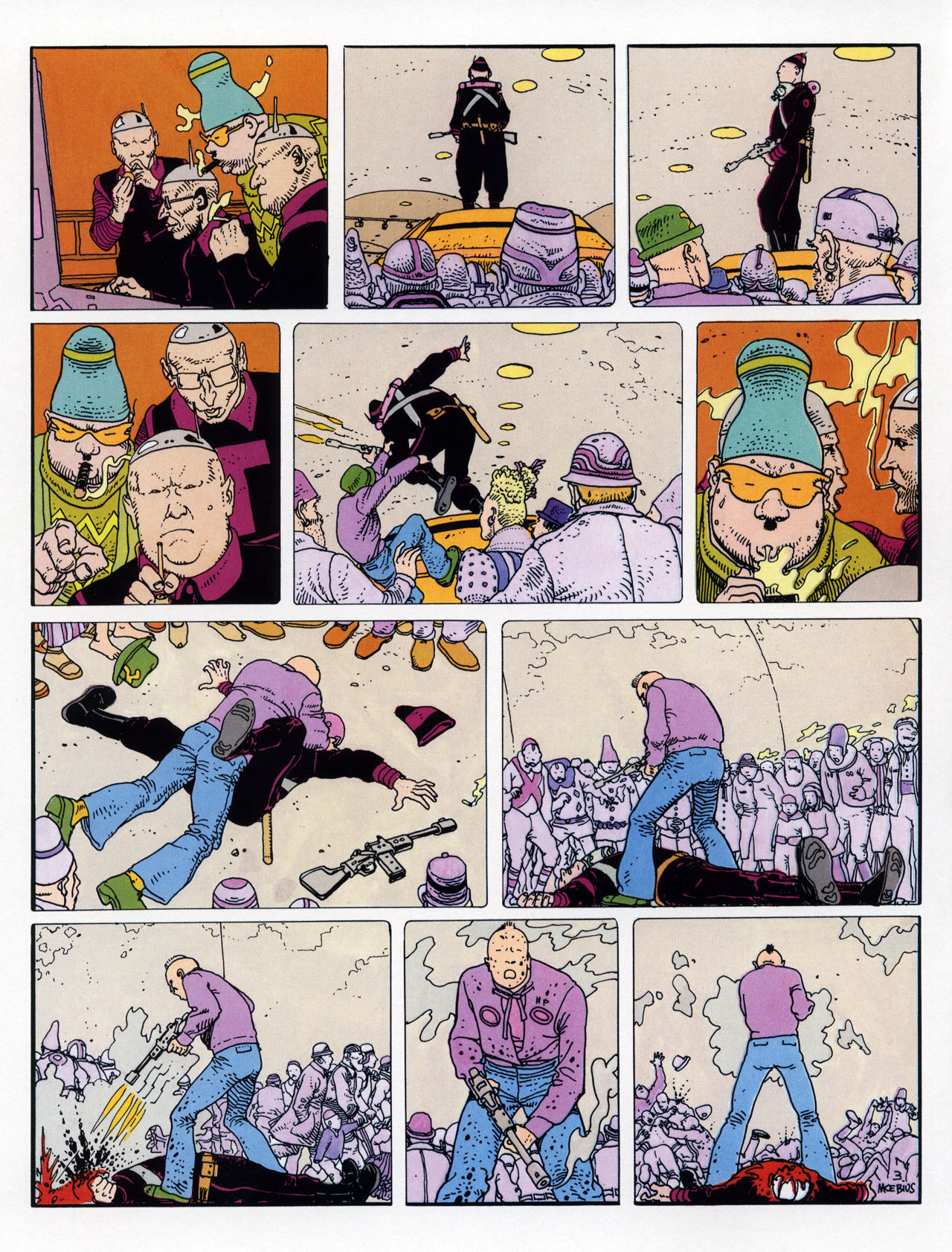 Read online Epic Graphic Novel: Moebius comic -  Issue # TPB 6 - 68