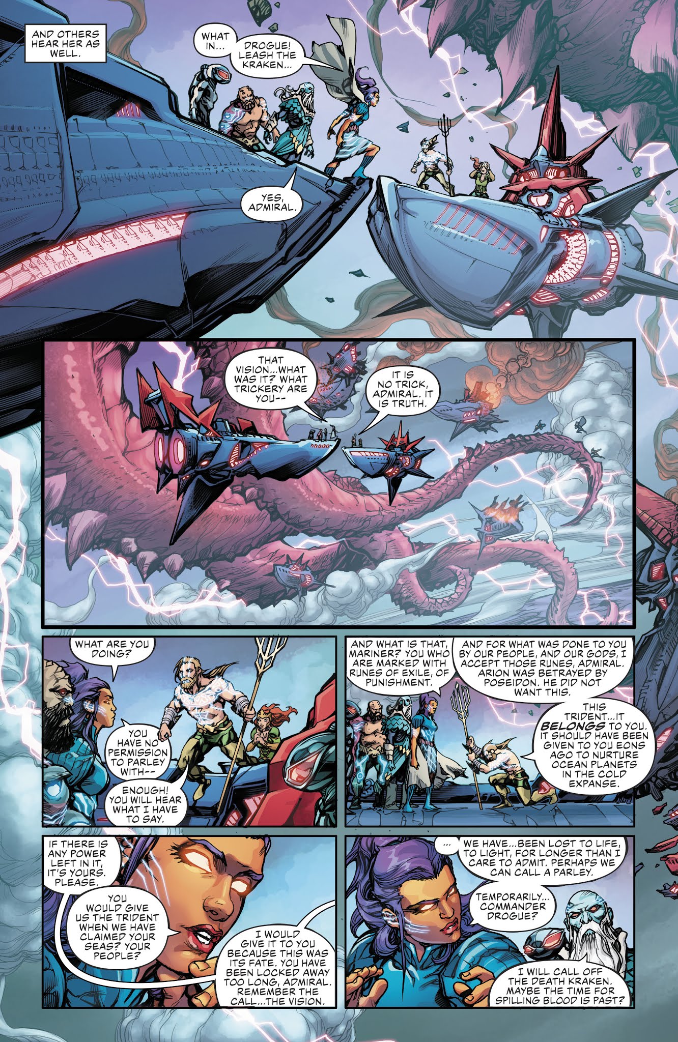 Read online Aquaman/Justice League: Drowned Earth Special comic -  Issue # Full - 26