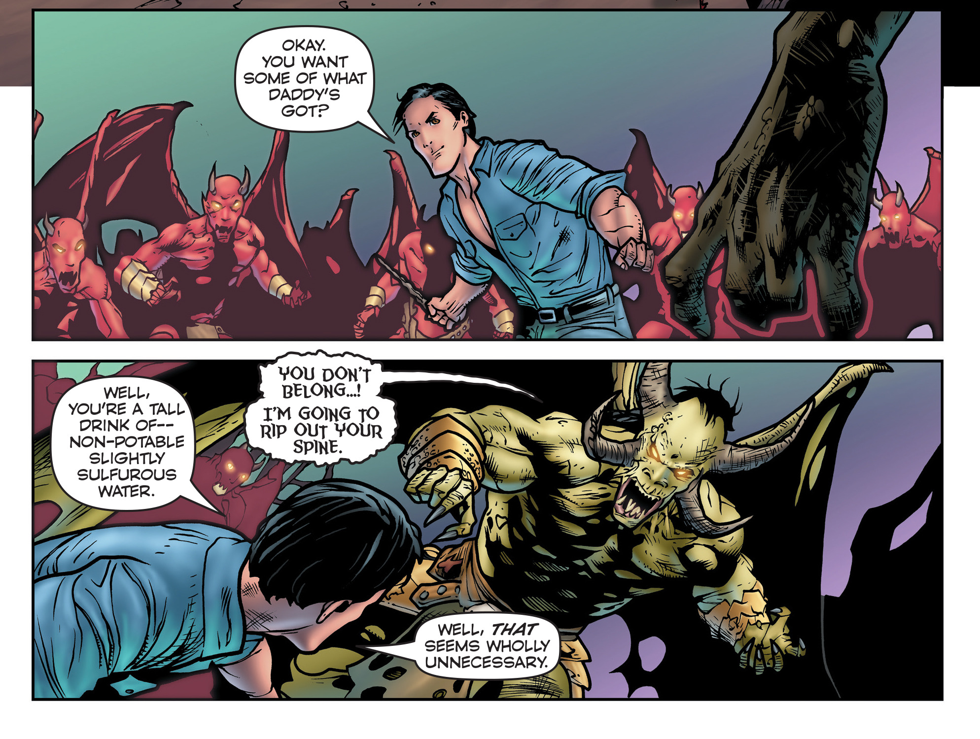 Read online Evil Dead 2: Beyond Dead By Dawn comic -  Issue #5 - 9